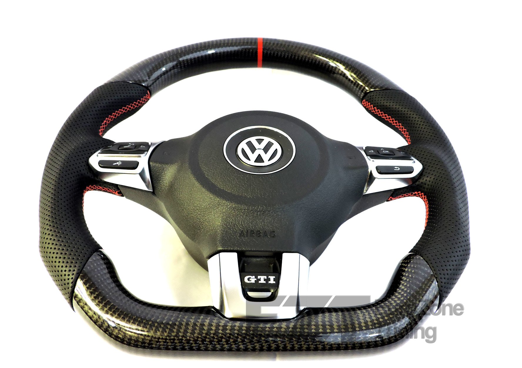 EZT Carbon Fiber-Perforated Steering Wheel (VW MK6) – Eurozone Tuning