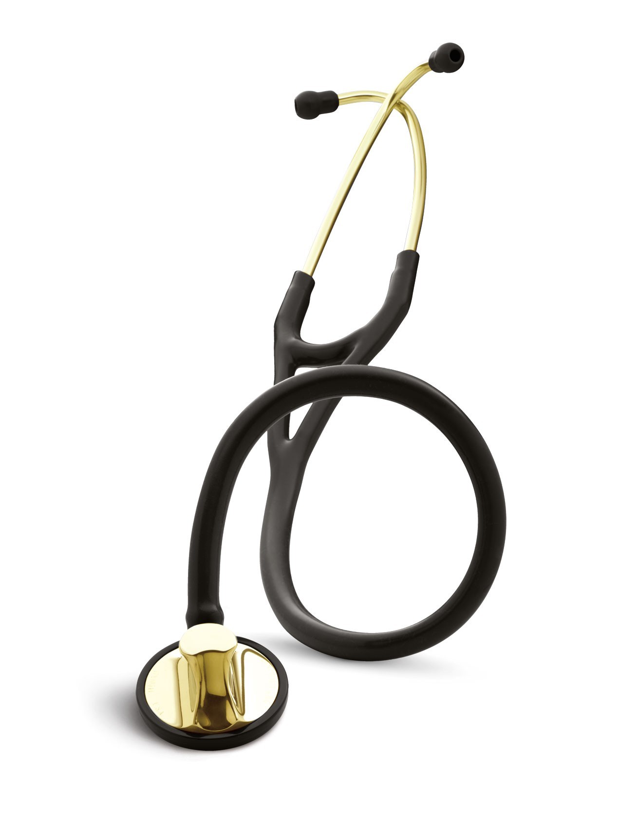 3M Littmann Master Cardiology Stethoscope: Black & Brass 2175