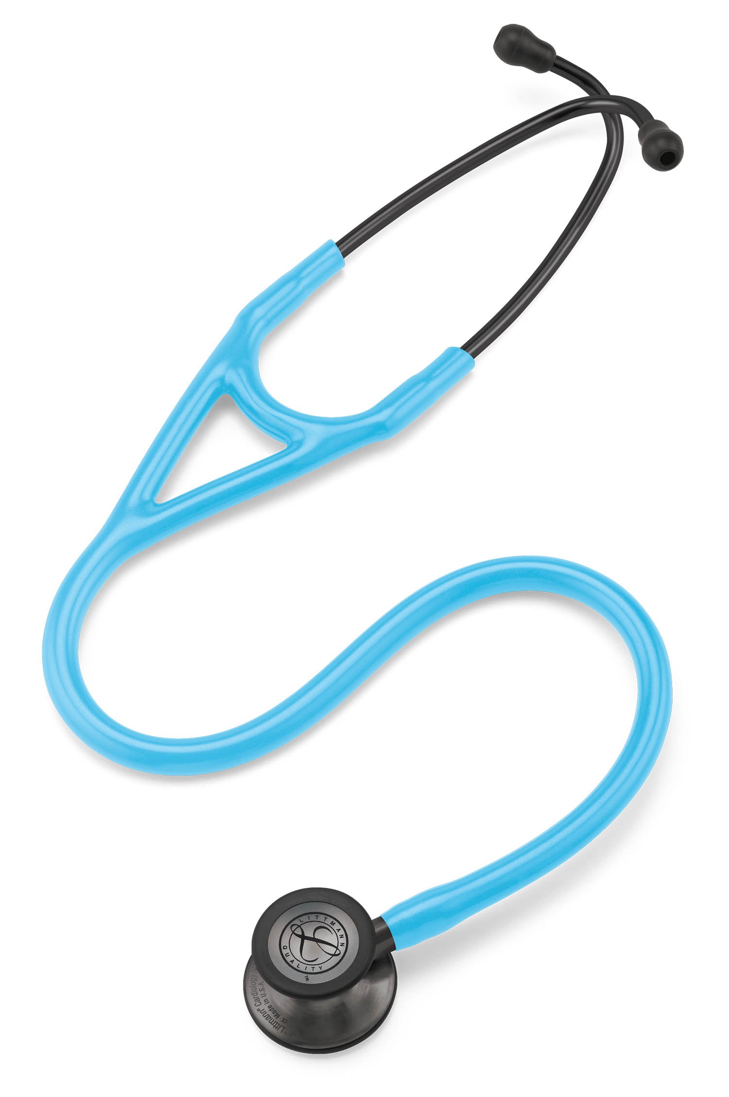 Cardiology IV Stethoscope: Turquoise & Smoke 6171