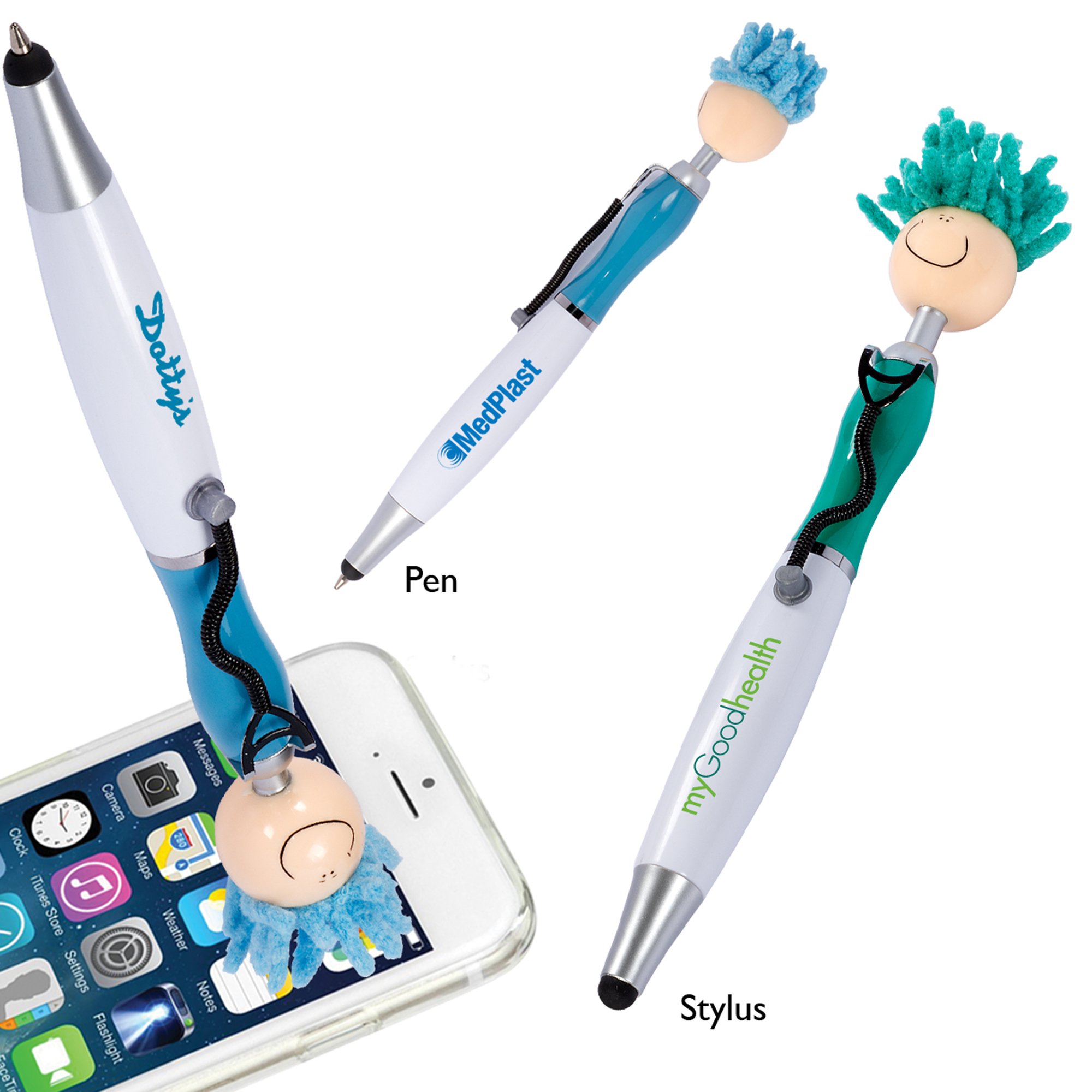 Promotional Mop-Topper Stethoscope Stylus Pen with Logo | National Pen