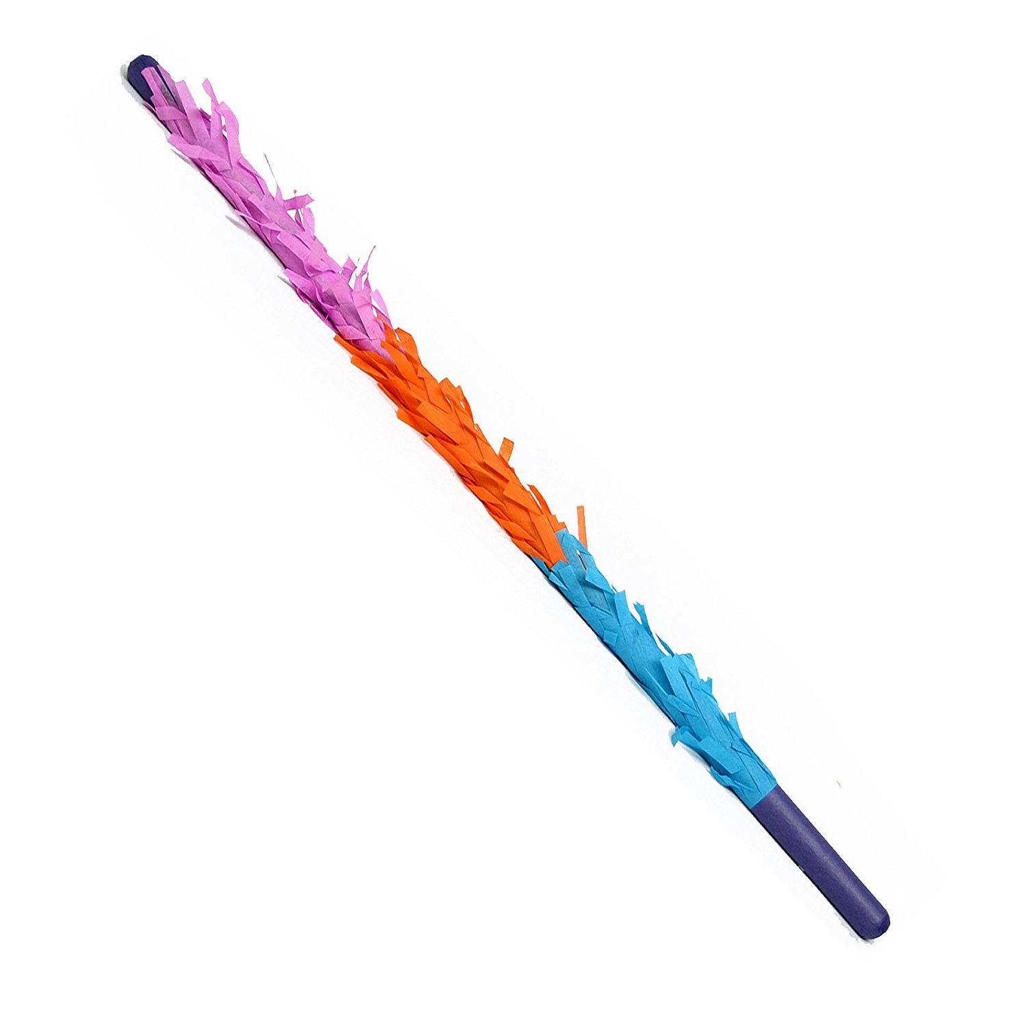 Amazon.com: Plastic Multicolor Fringed Pinata Stick: Childrens ...