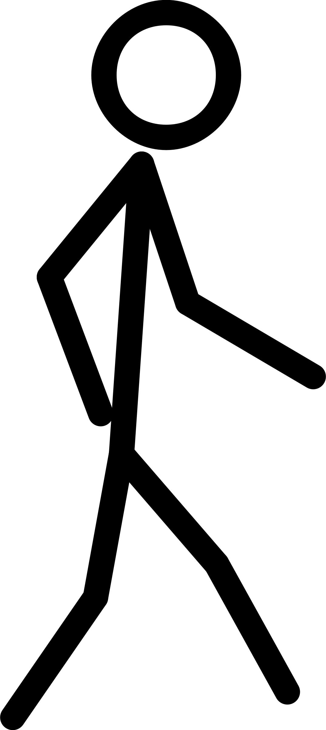 Stick figure walking Icons PNG - Free PNG and Icons Downloads