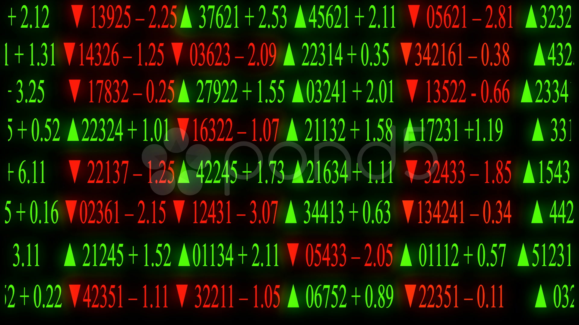 Stock market board ~ High Resolution ~ Hi Res Video #1057336