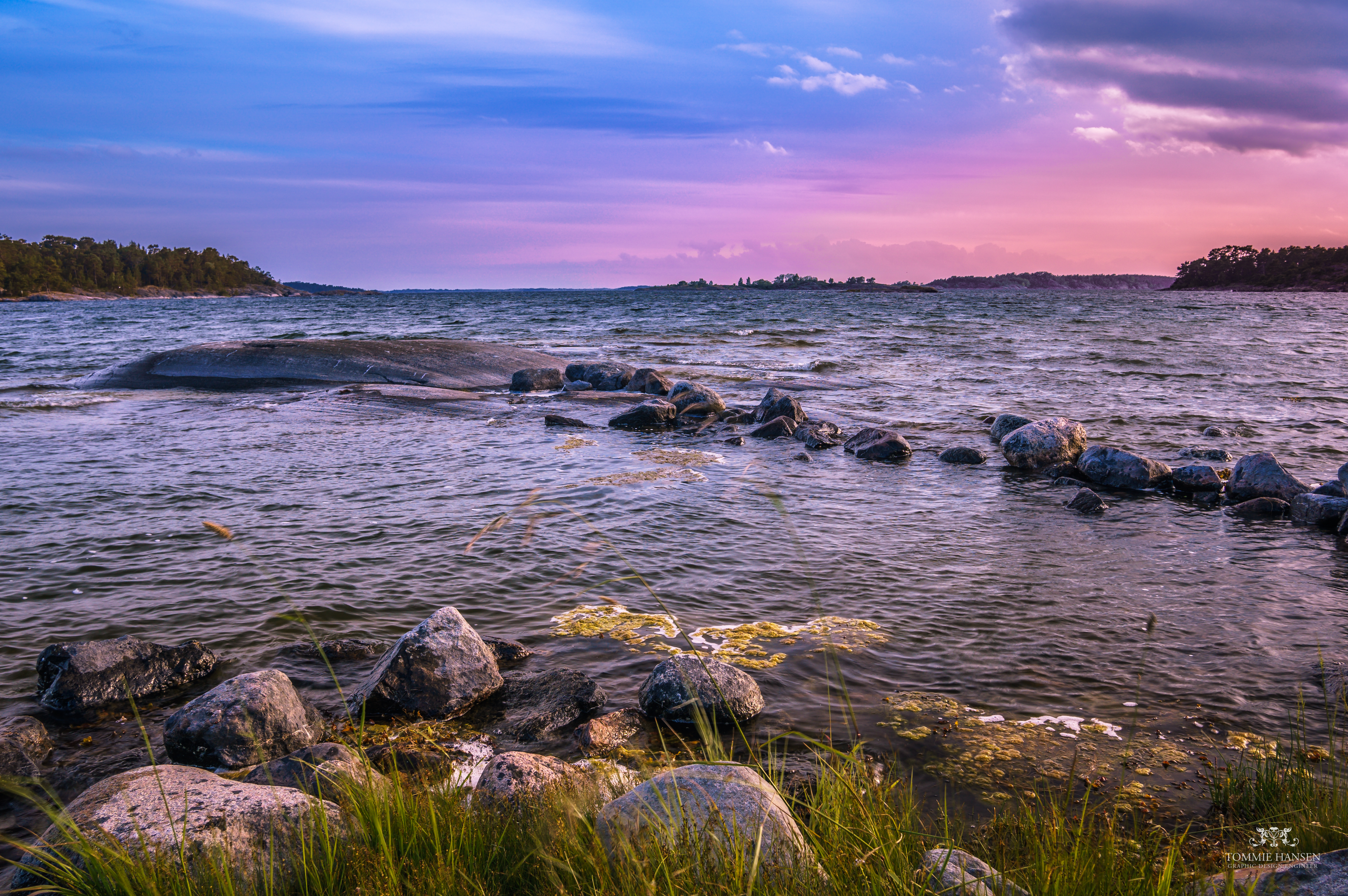 File:Sunset at Fjärdlång, Stockholm archipelago (Sweden) - panoramio ...