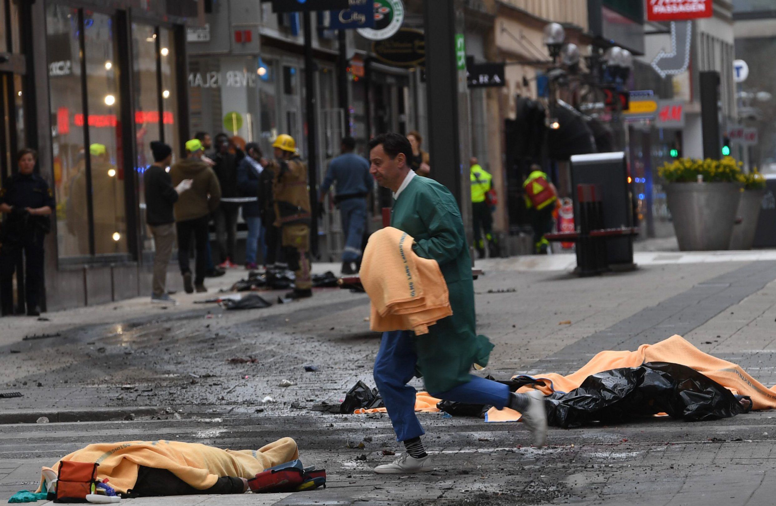 Stockholm terror attack photo