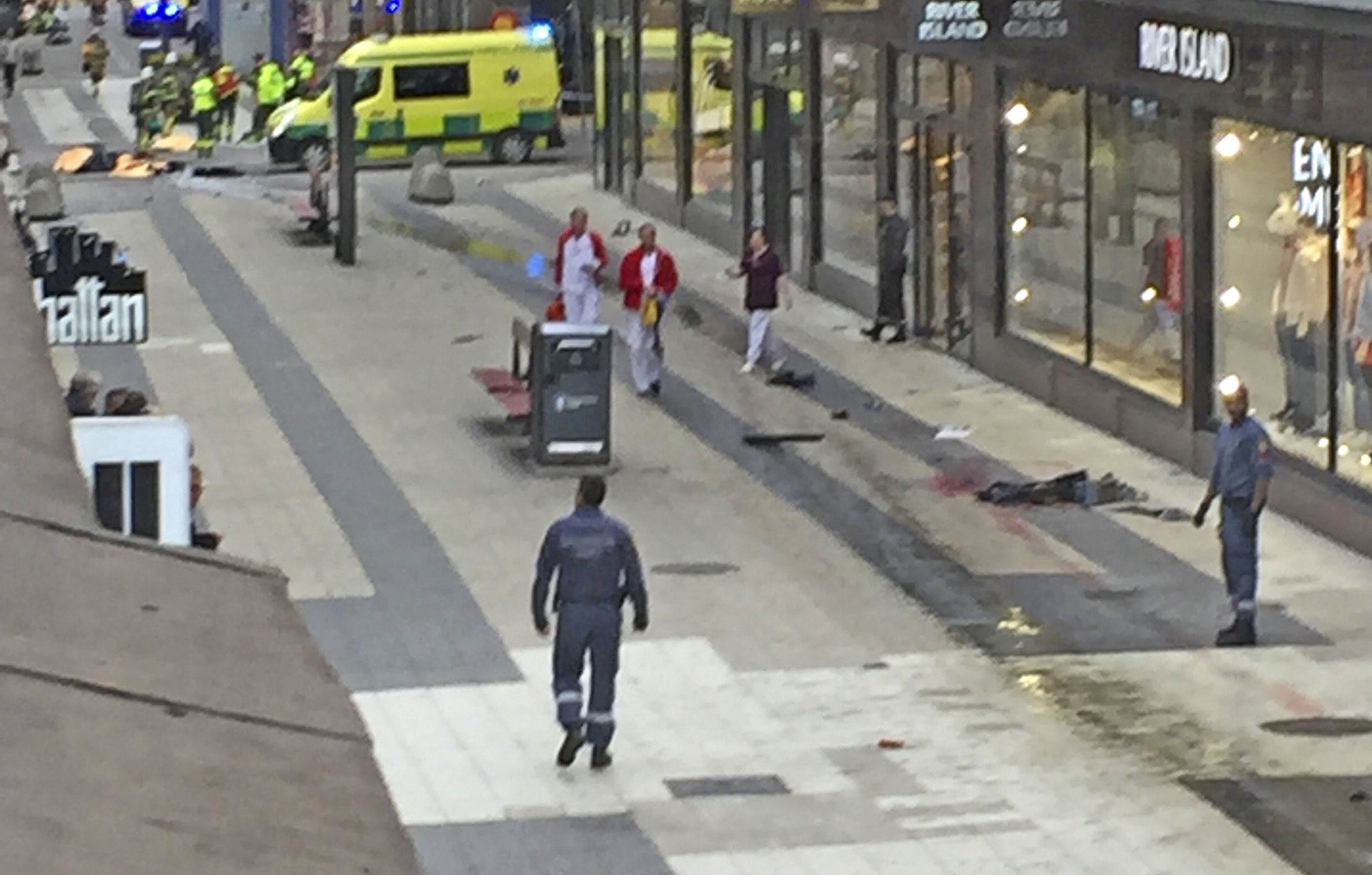 Sweden: Truck crash into Stockholm store is terror attack