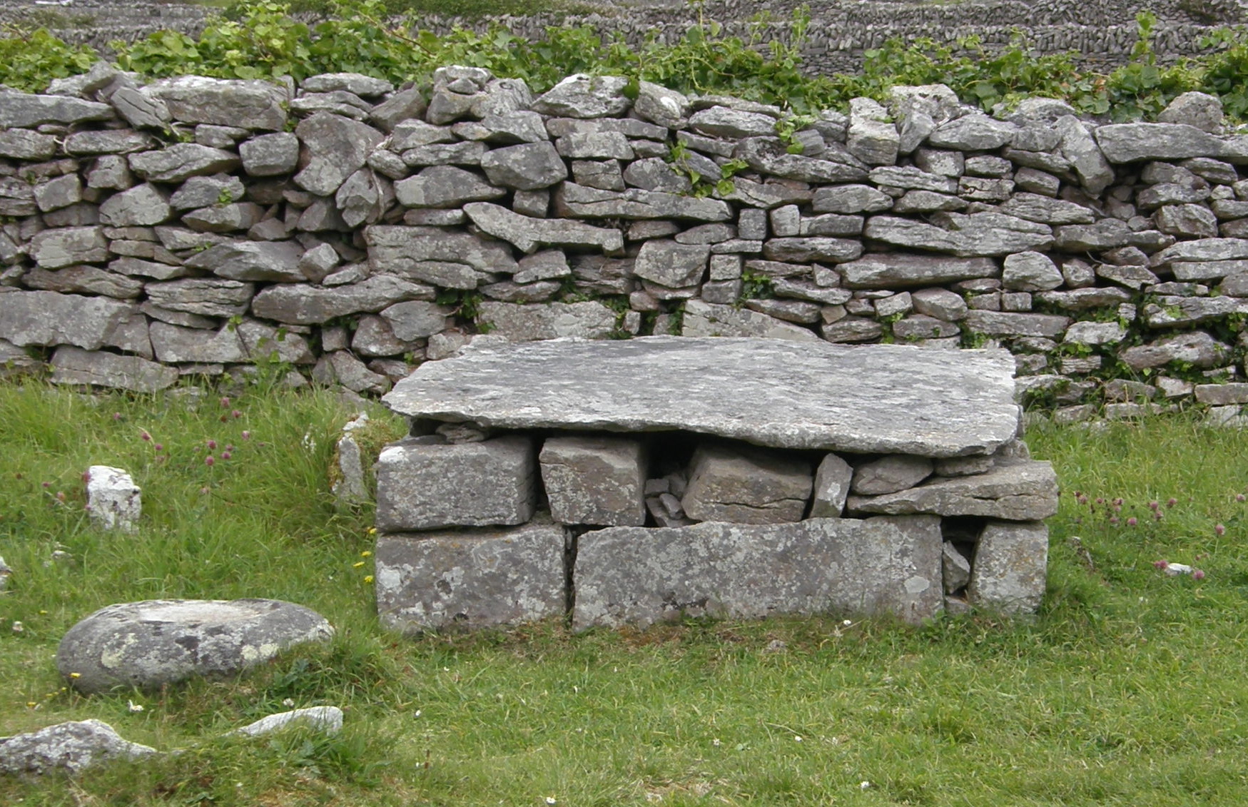 Stone altar photo