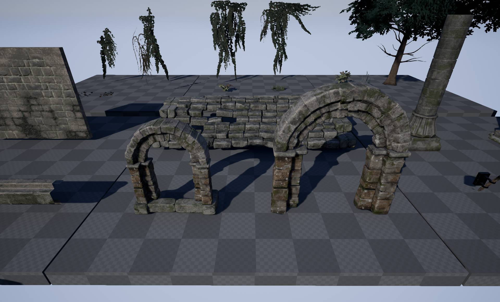Best way to texture an stone arch way? — polycount