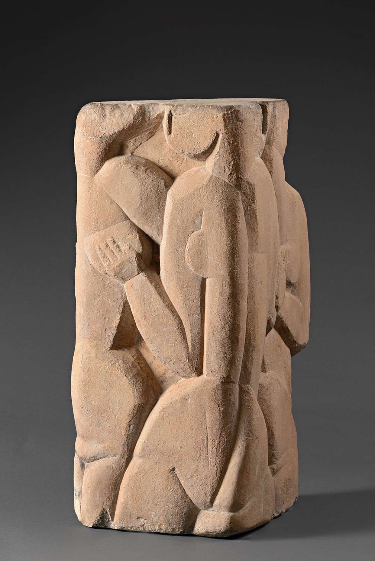 Ossip Zadkine (Russian-French, 1890-1967) Groupe of figures, 1921 ...