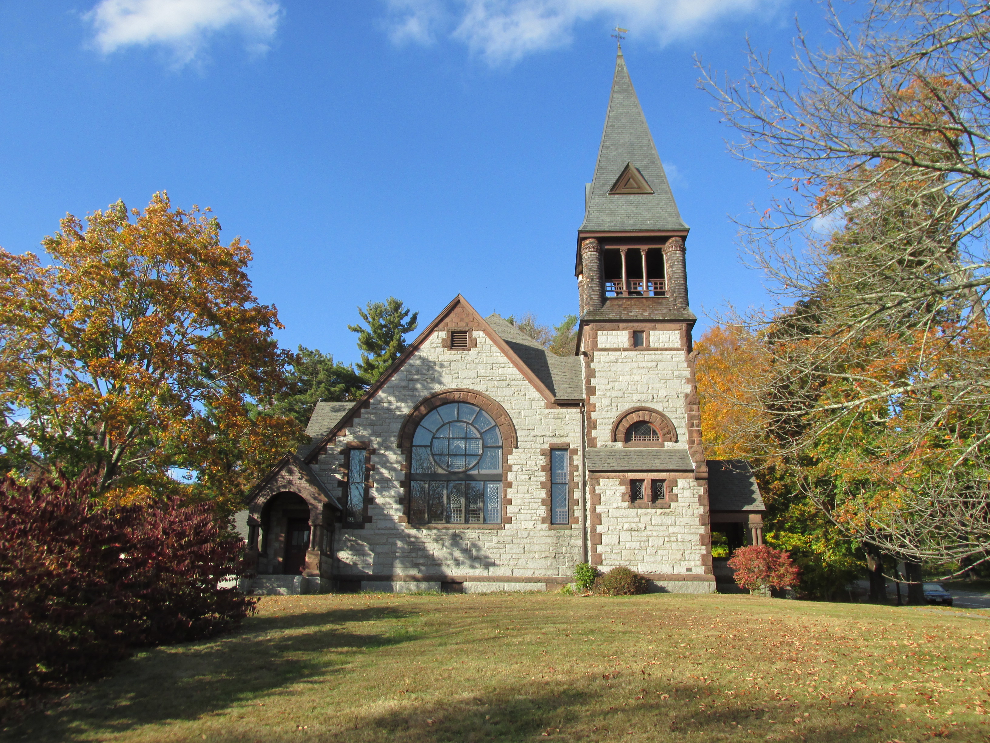 Stone church photo