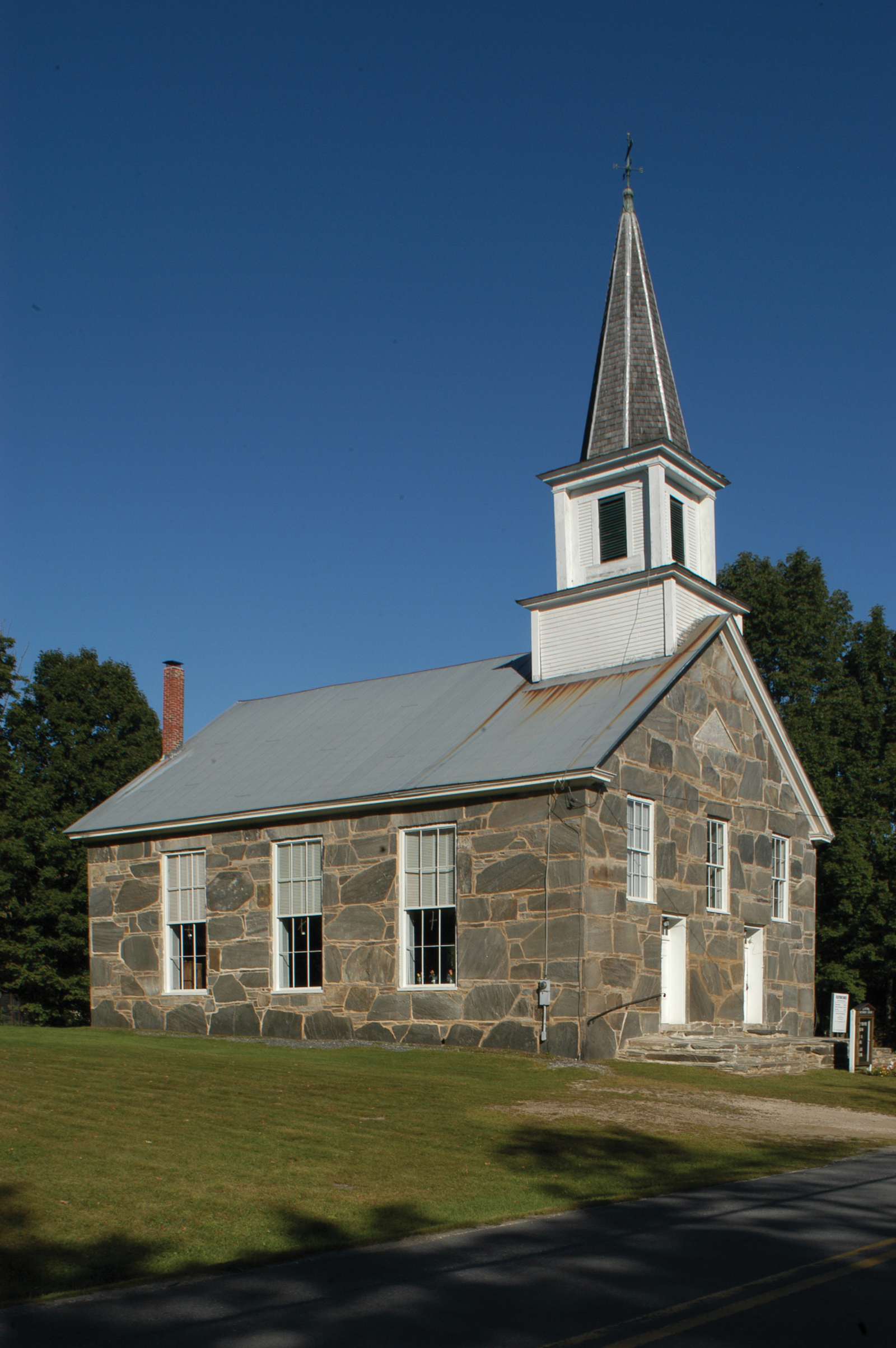 Stone church photo