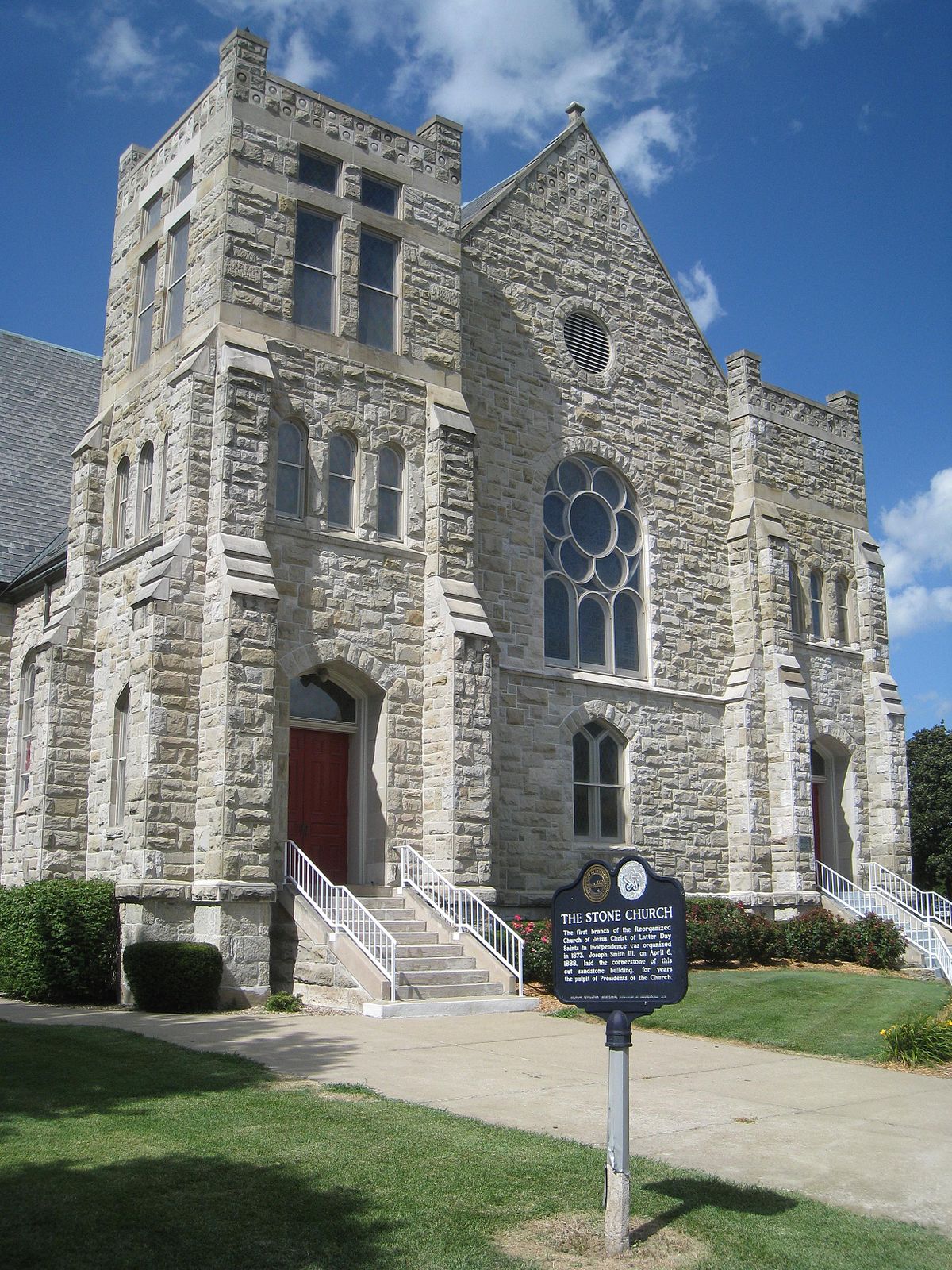 Stone Church (Independence, Missouri) - Wikipedia