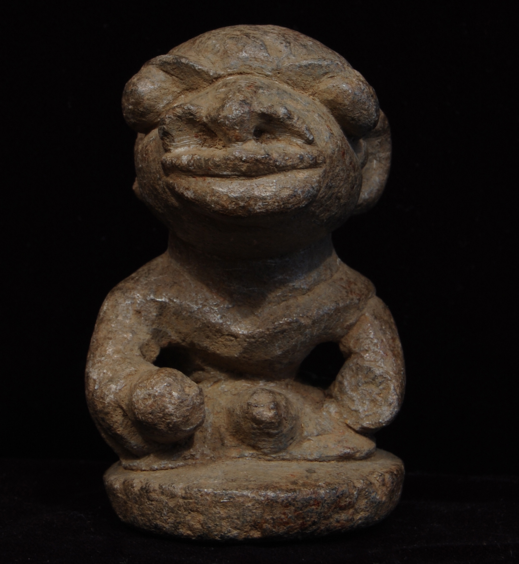 Sapi Stone Figure (Nomoli), Sierra Leone, Ancient & Well Carved