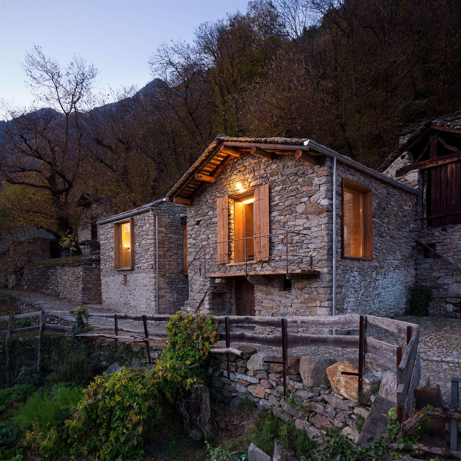 Restoration Of A 16th Century Mountain Village Stone House ...