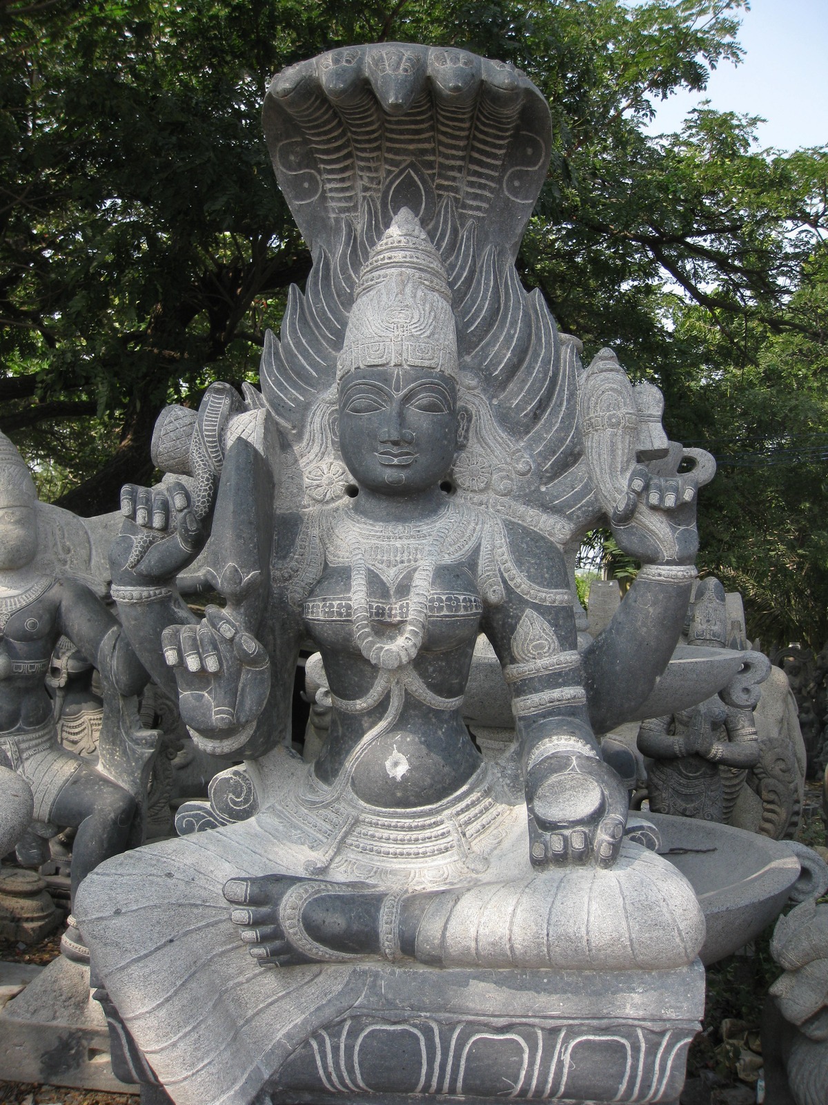 Karthikeyan Perumal Artwork: Indian god | Original Sculpture Stone ...