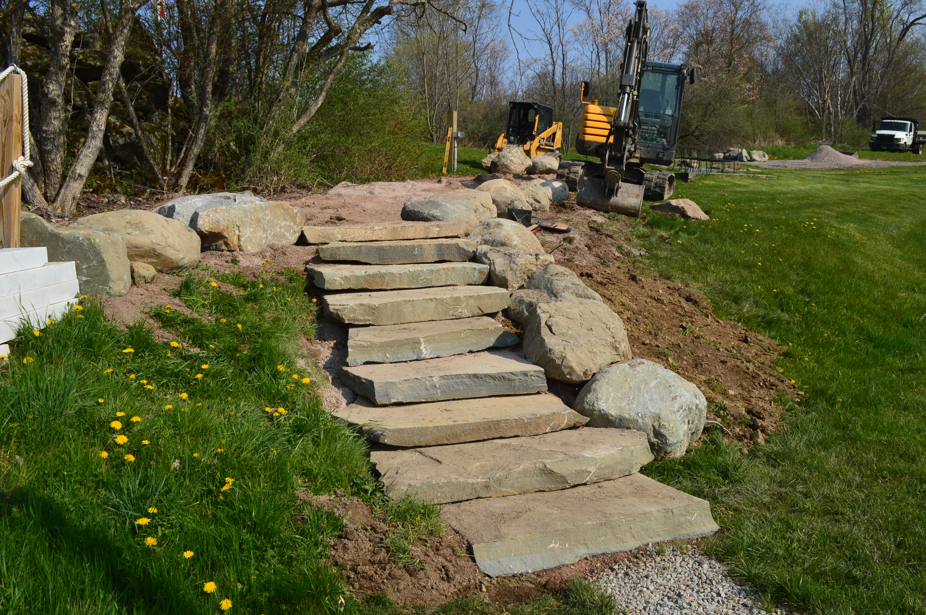 Stone Steps | Page 2 | Vermont Landscaping Design, Installation ...