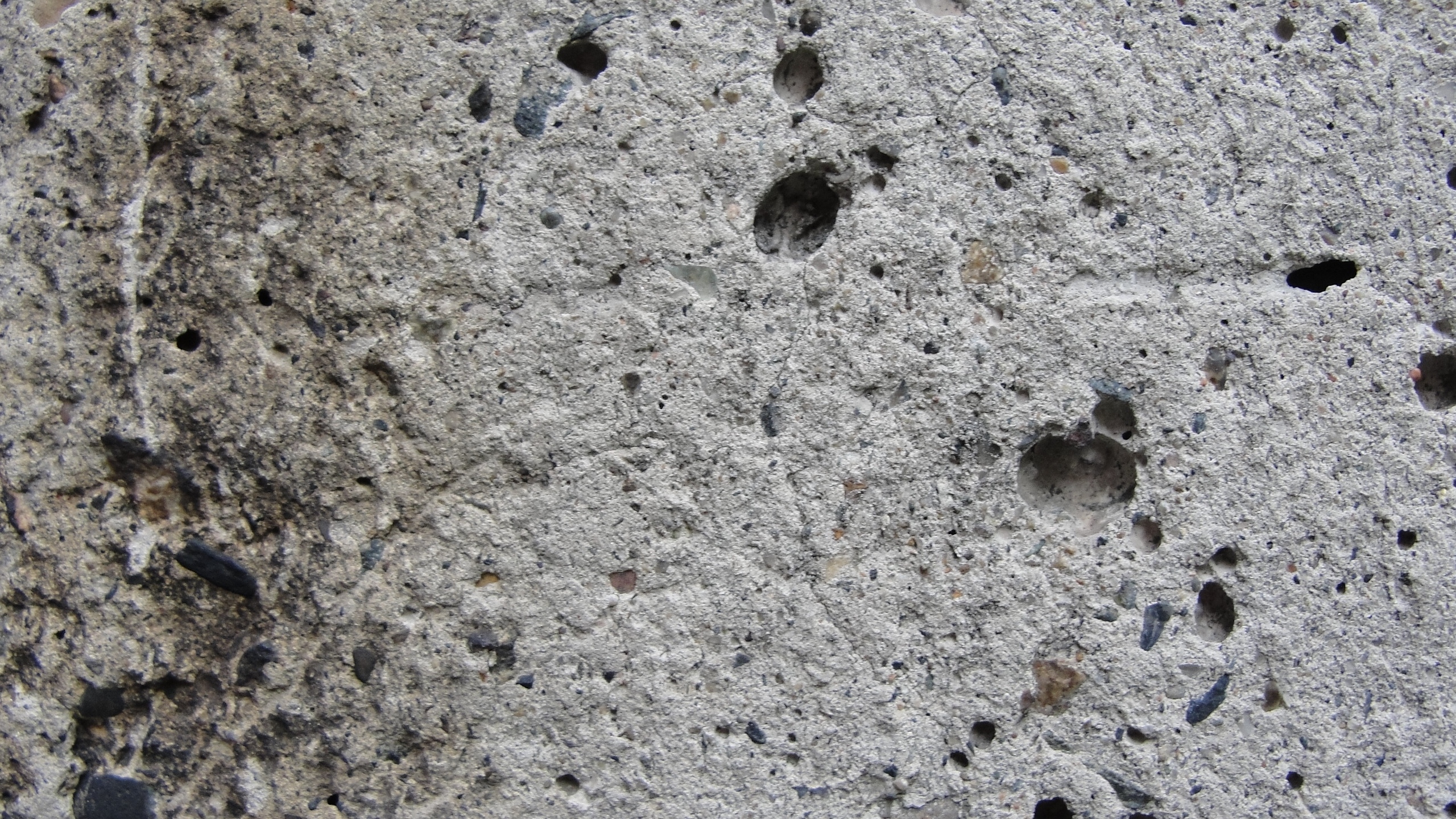 Download wallpaper 2560x1440 stone, surface, point, hole widescreen ...