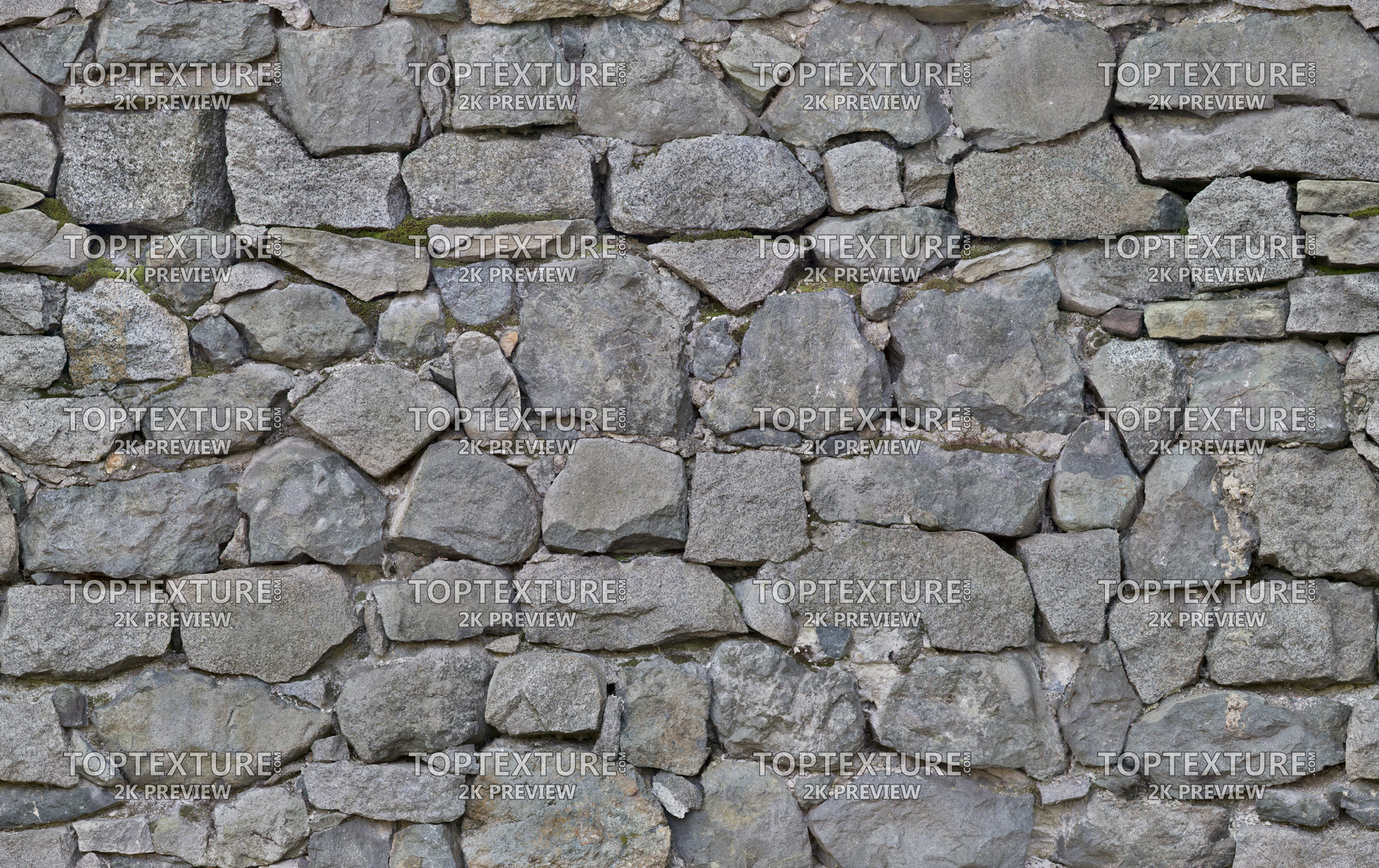 Big Wall Stone Lumps - Top Texture