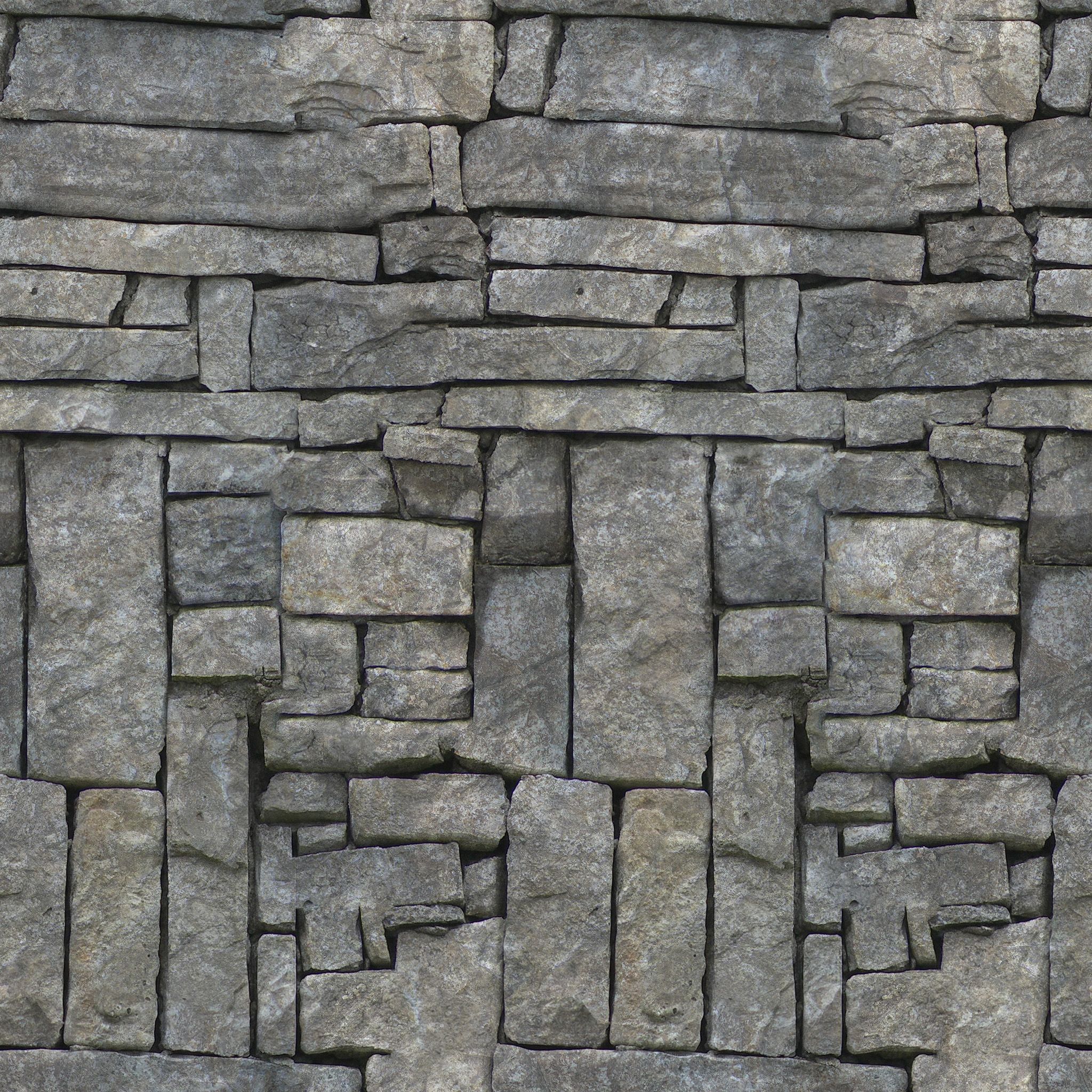 6 Seamless Stone Textures walls, ground and rock. | Home | Materials ...
