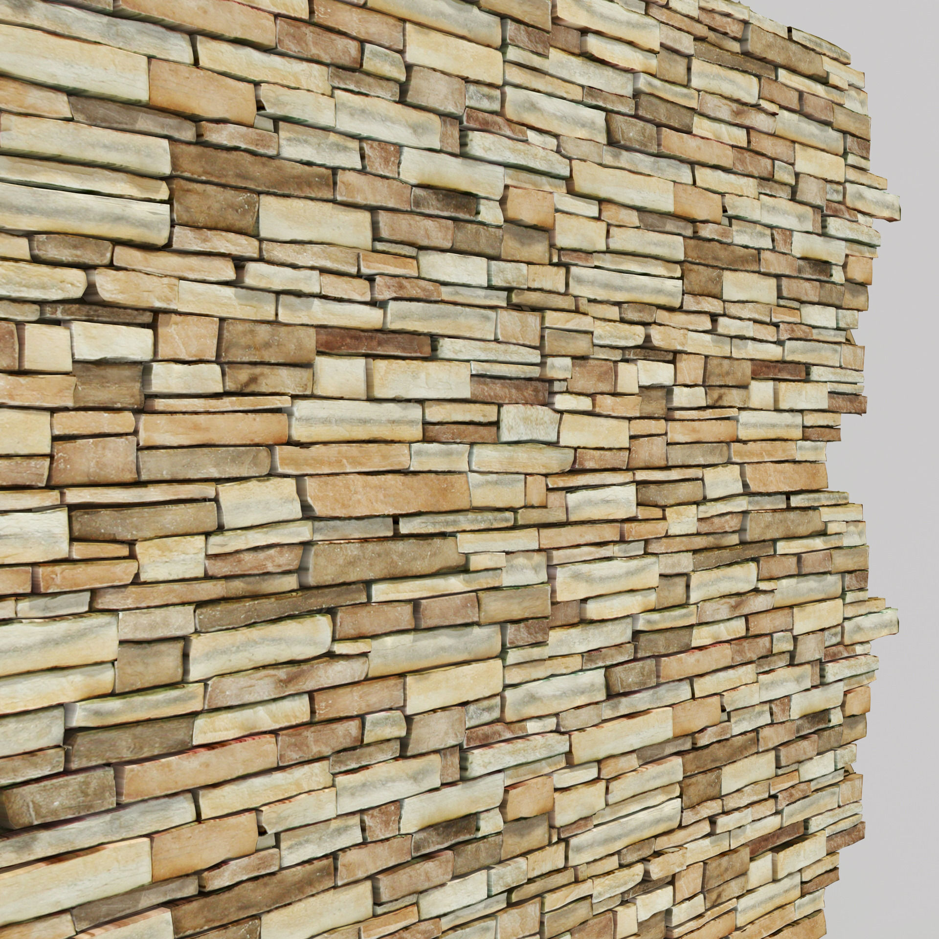 3D model Masonry Stone Wall | CGTrader