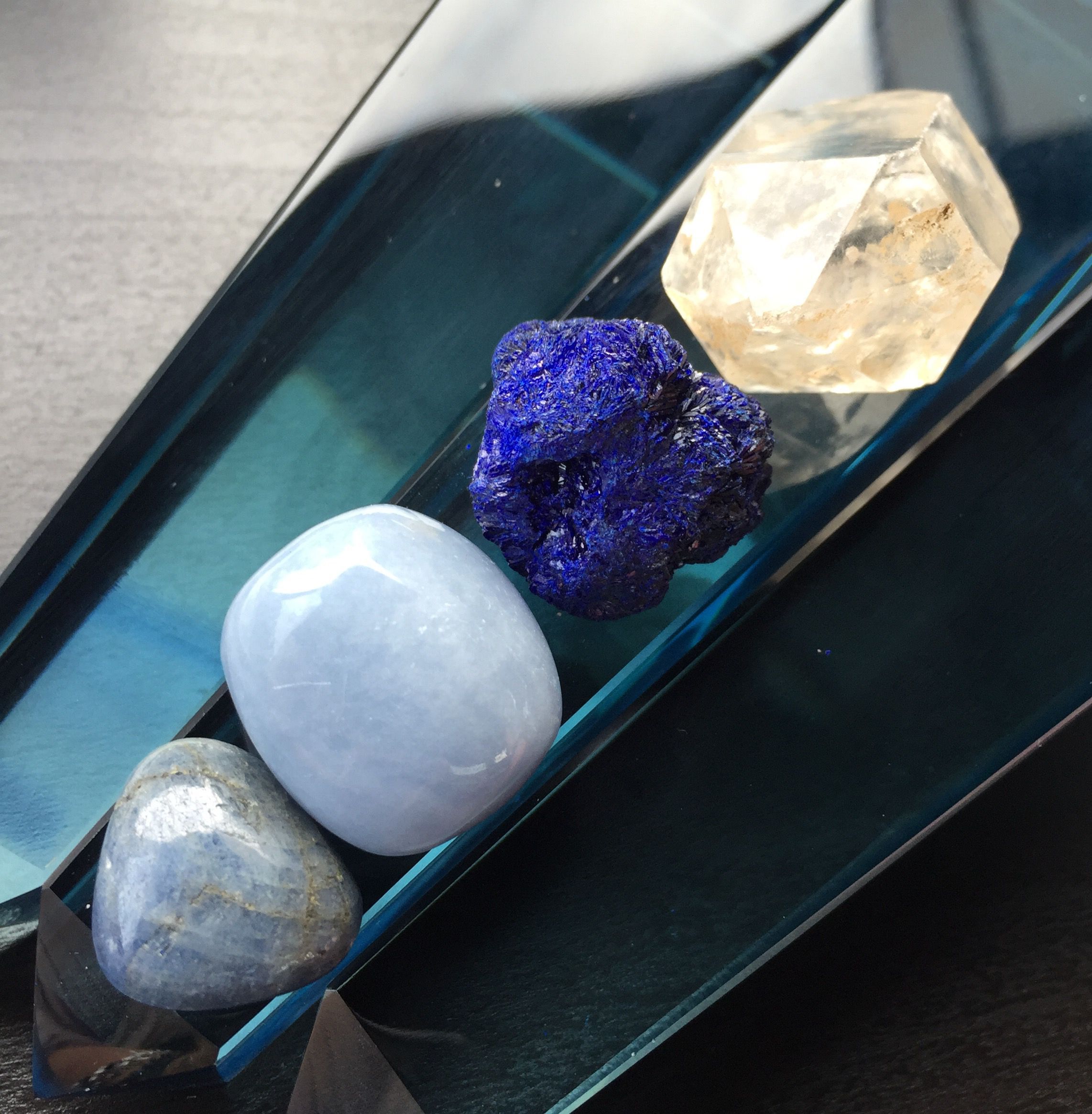 The blue stones of wisdom for deep spiritual wisdom