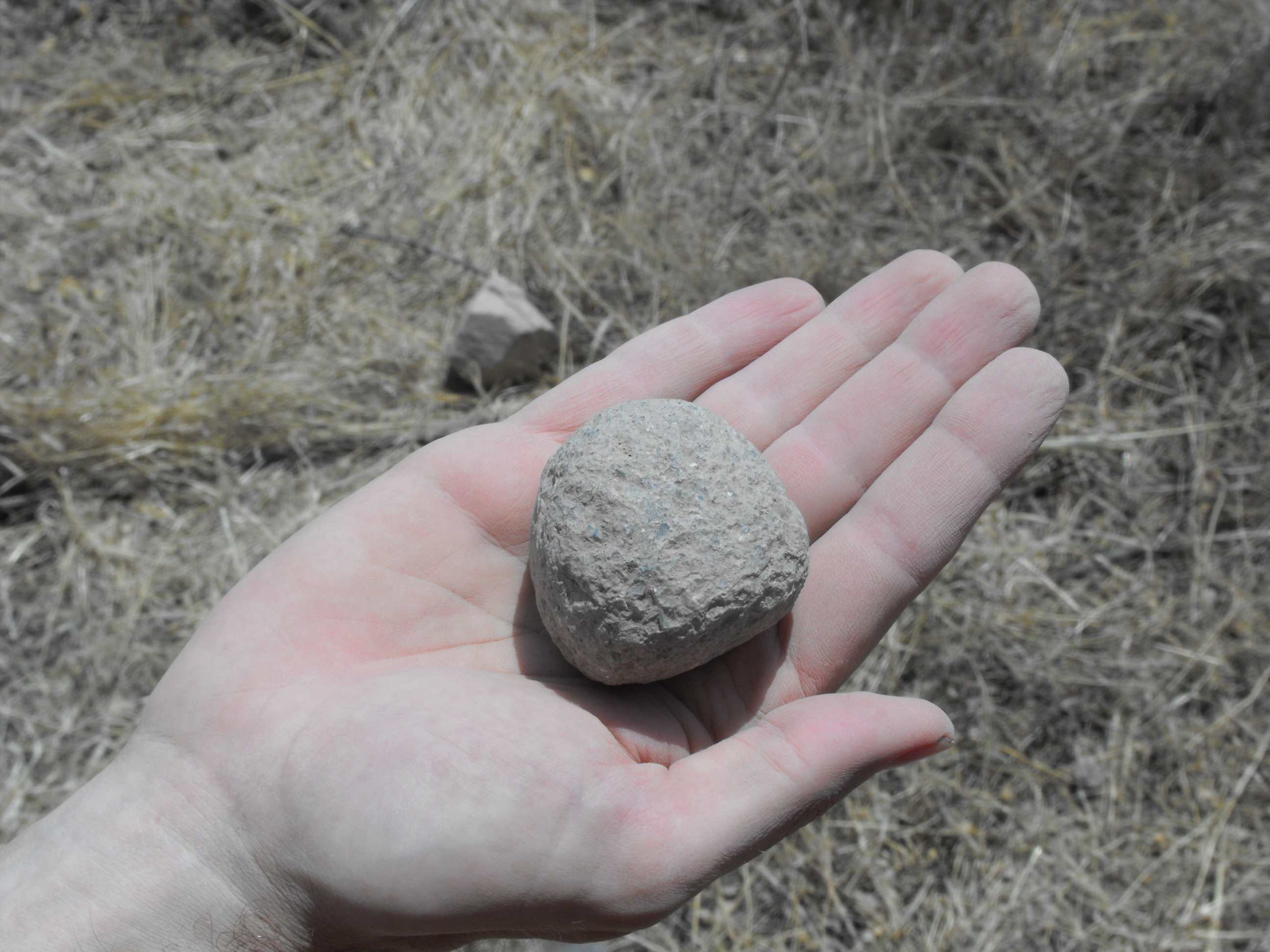 Stones in hand photo