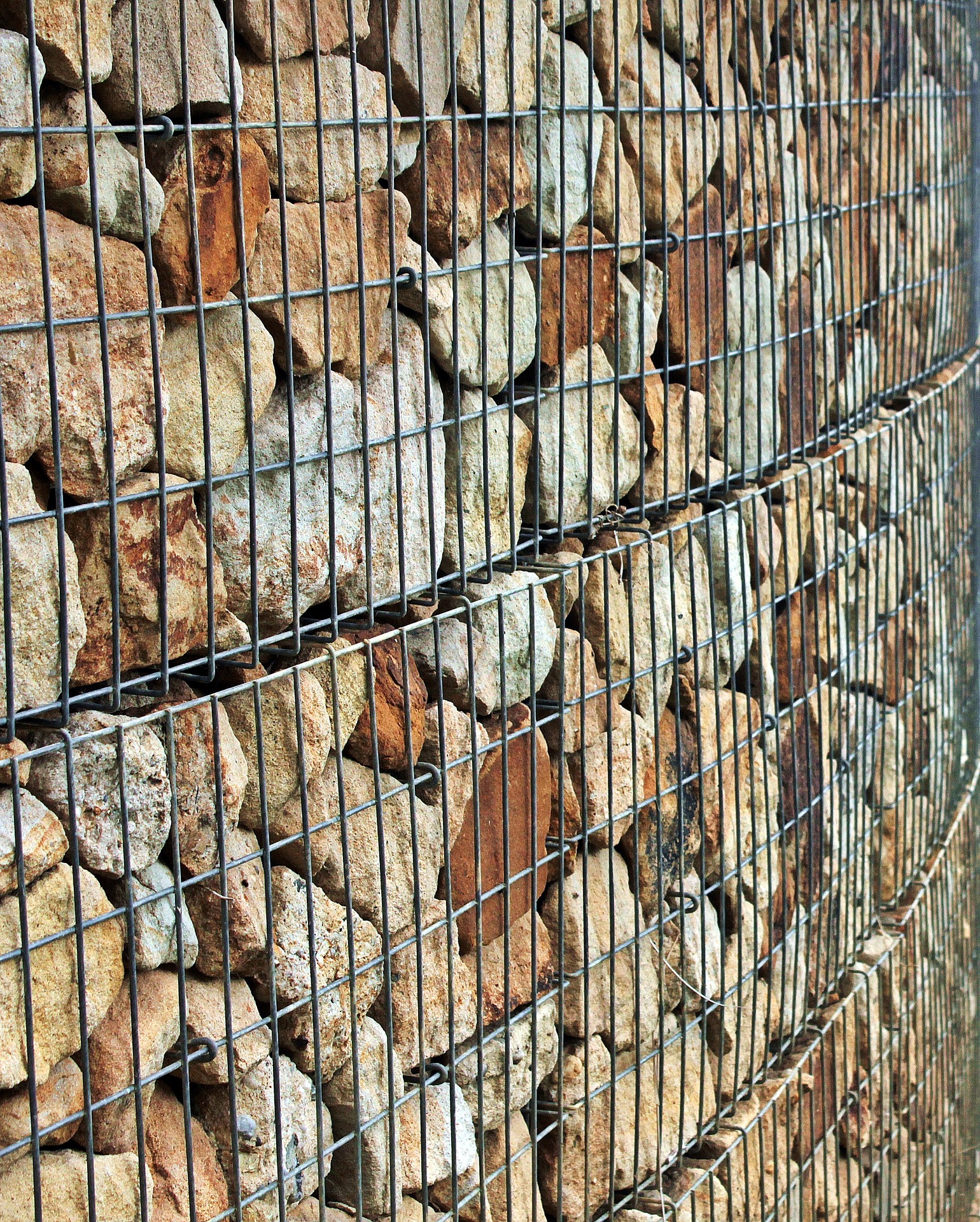 Stones Inside Fence