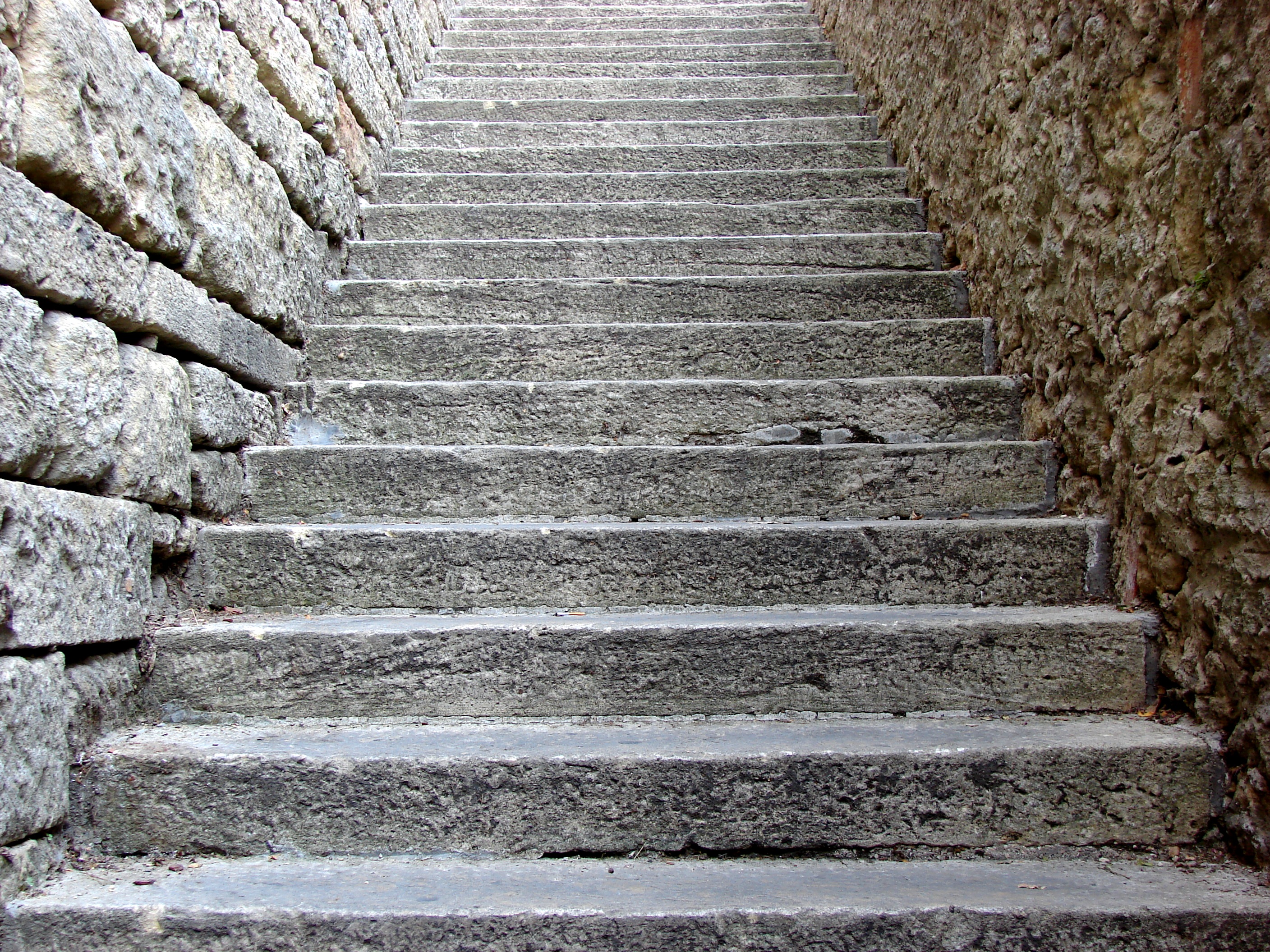 Stony Stairs, Ancient, Medieval, Rock, Staircase, HQ Photo