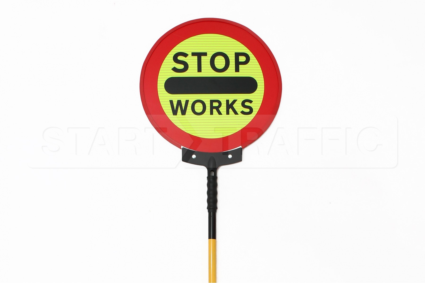 Stop Works | Stop Children | Collapsing Lollipop Sign 450mm