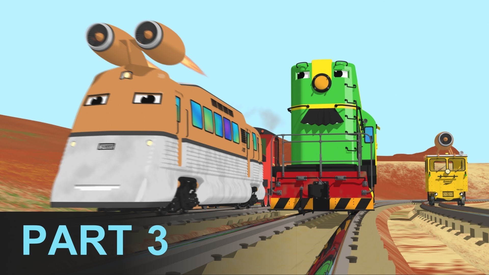 Help Shawn Stop the Jet Train - Learn Numbers at the Train Factory ...