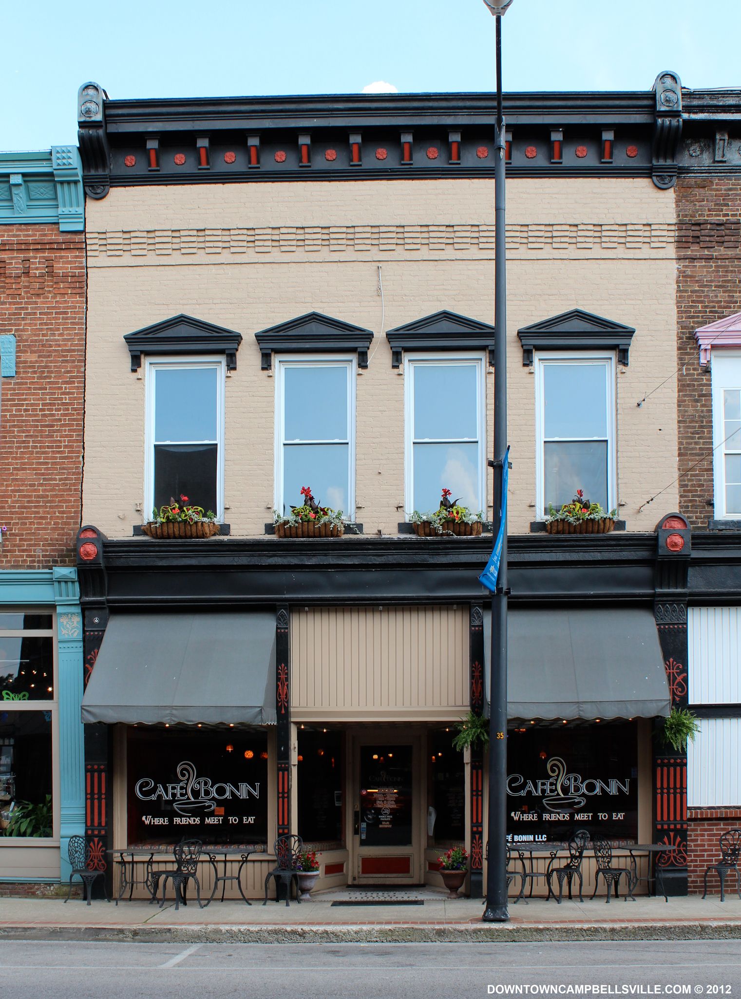 Historic Storefront Design | Cafe Bonin | Downtown Campbellsville ...