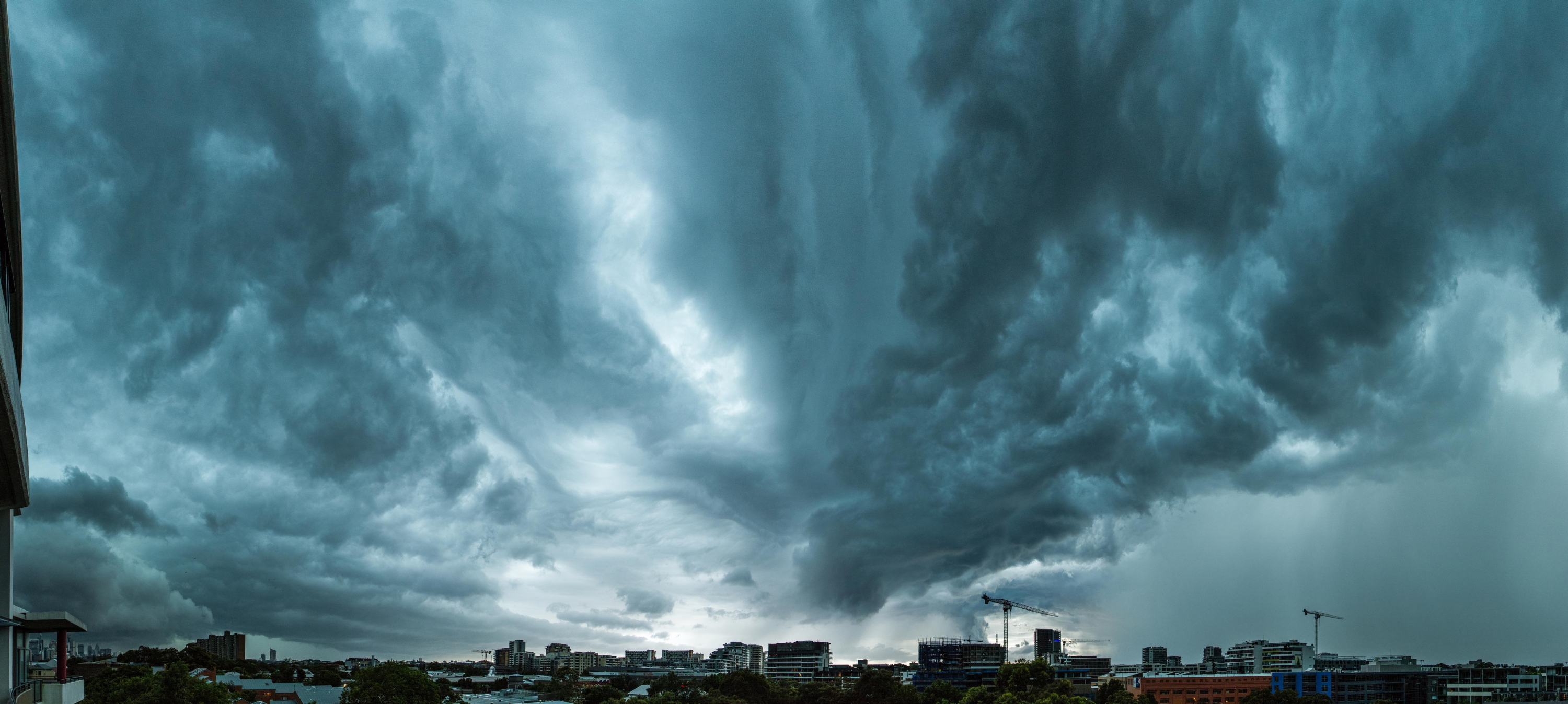 Storm Clouds Over Sydney - Places - Edwin Sutphen Photography
