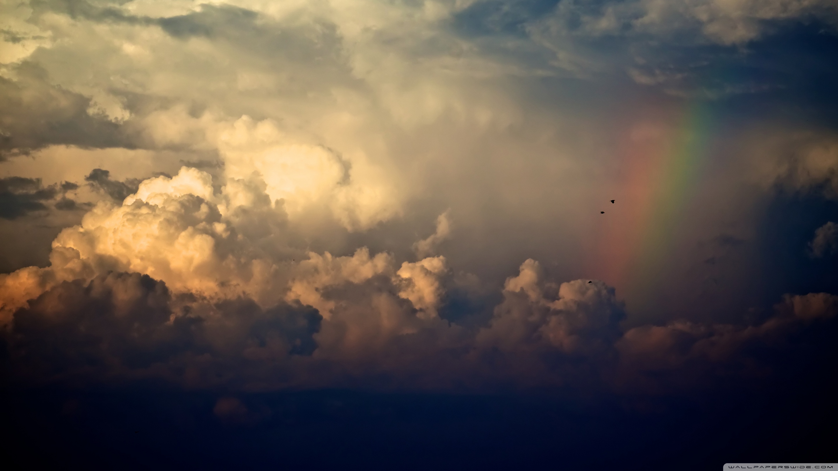 Storm Clouds And Rainbow ❤ 4K HD Desktop Wallpaper for 4K Ultra HD ...