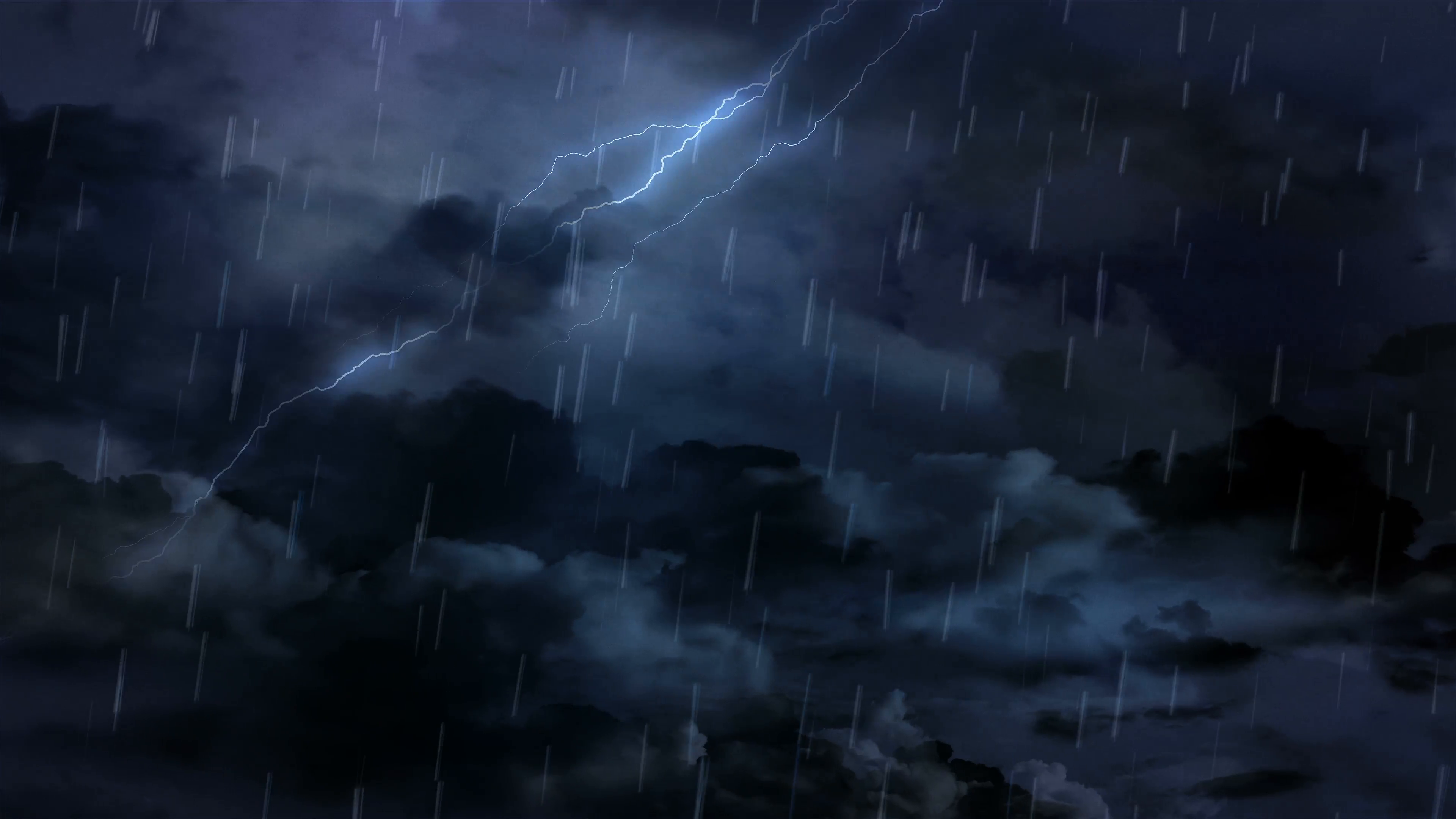 Lightning Storm Clouds Weather (Loop) Motion Background - Videoblocks
