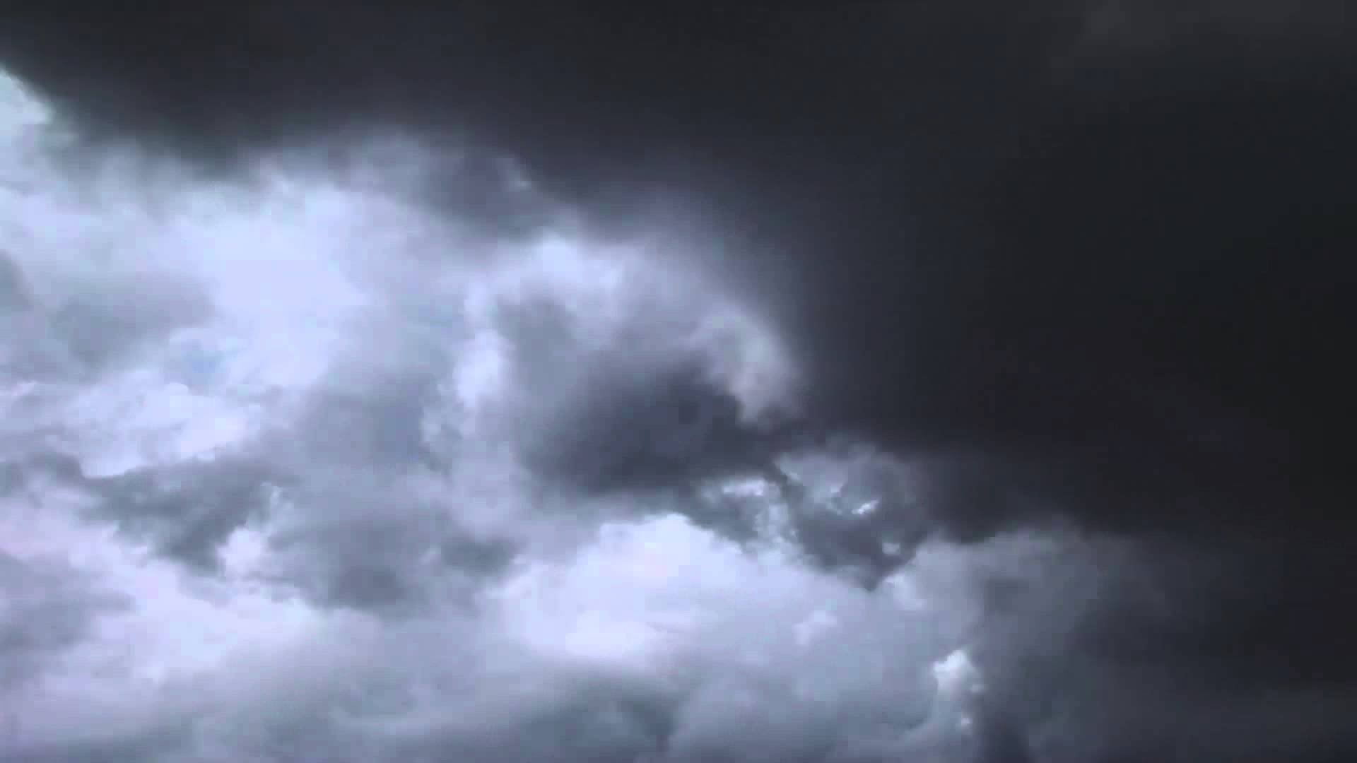 HD Fast Moving Storm Clouds Royalty Free - YouTube