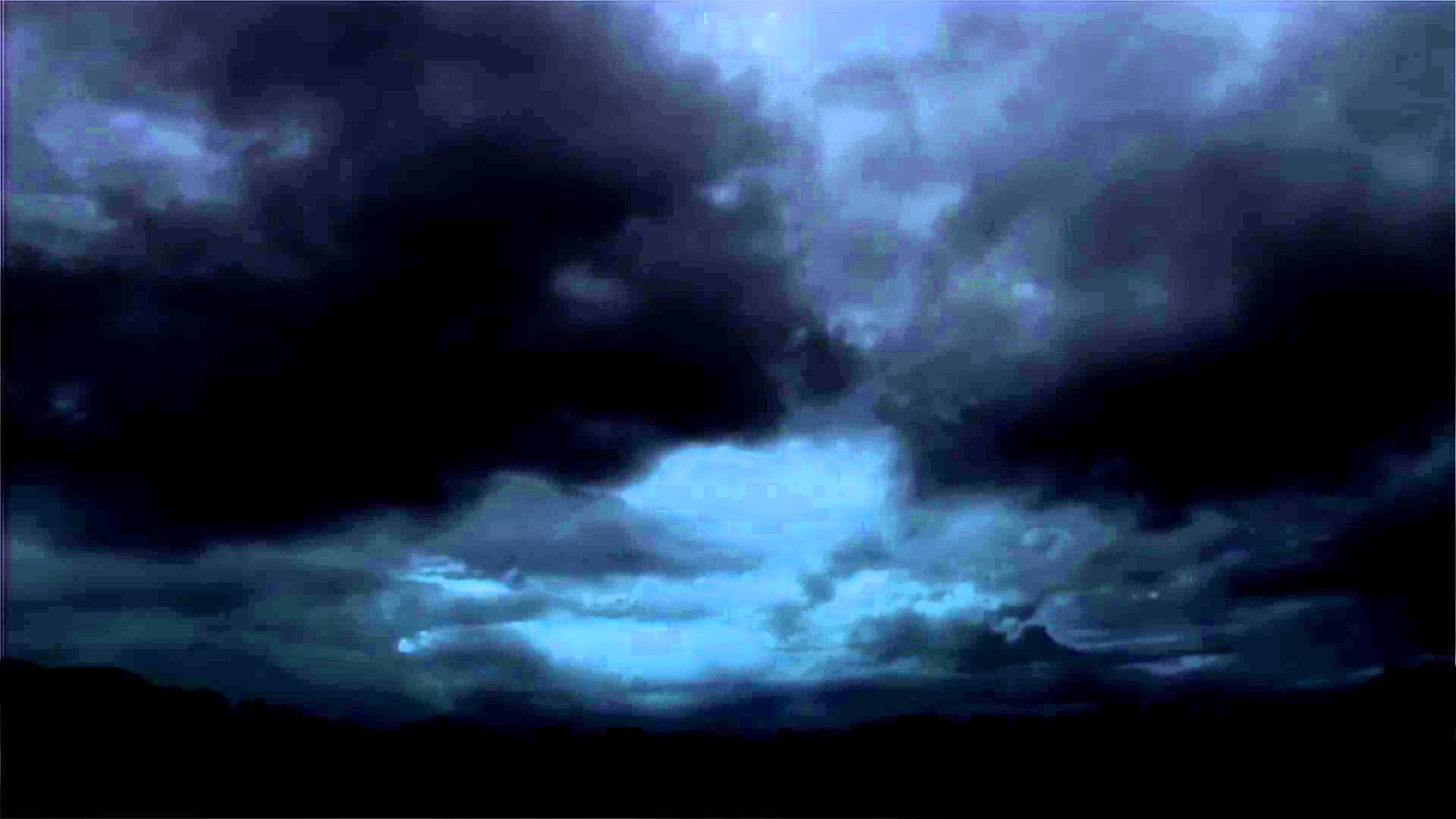 Stormy cloud and lightening compositing in after effects - YouTube