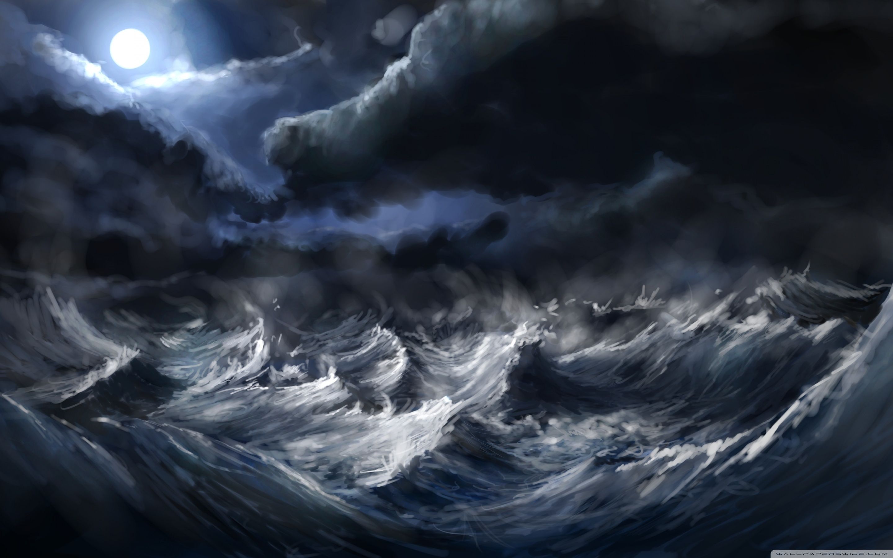 awesome Stormy Sea Desktop Image | AmazingPict.com - Wallpapers ...