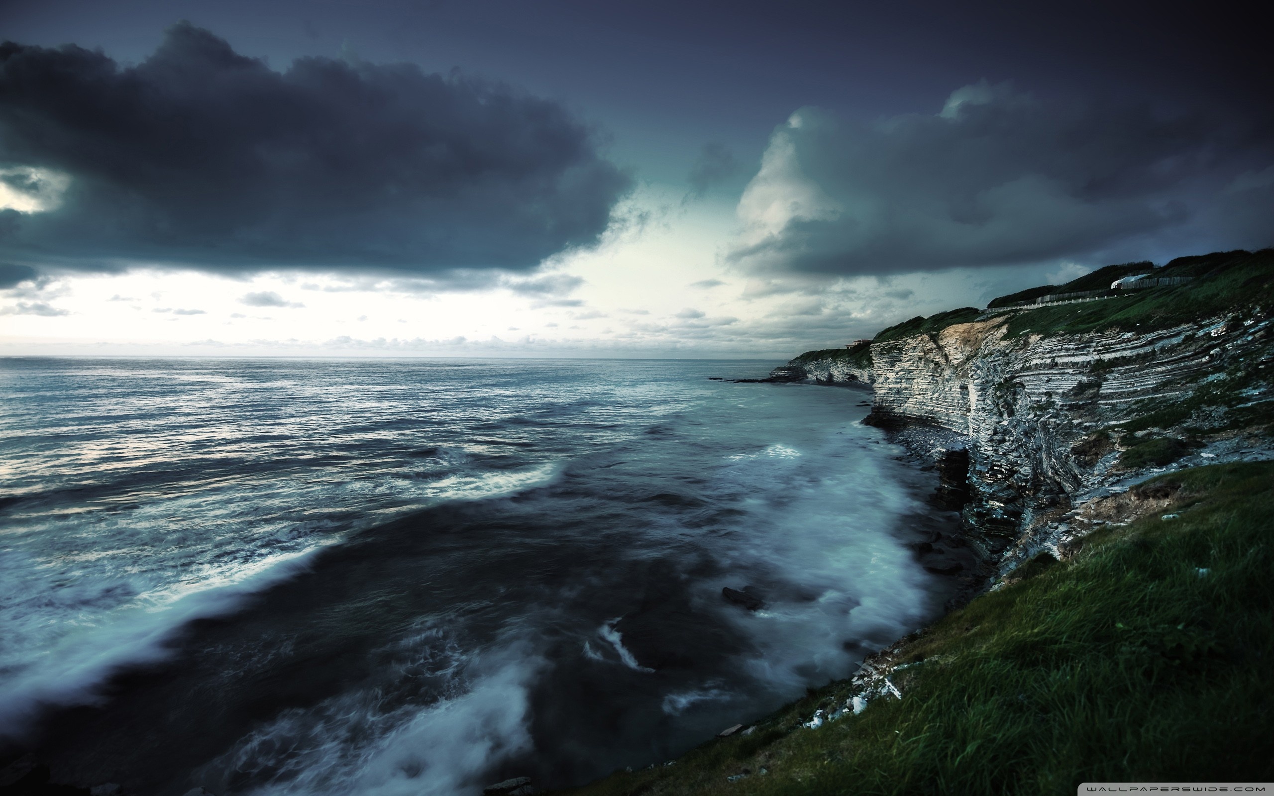 Coast, Stormy Weather ❤ 4K HD Desktop Wallpaper for 4K Ultra HD TV ...