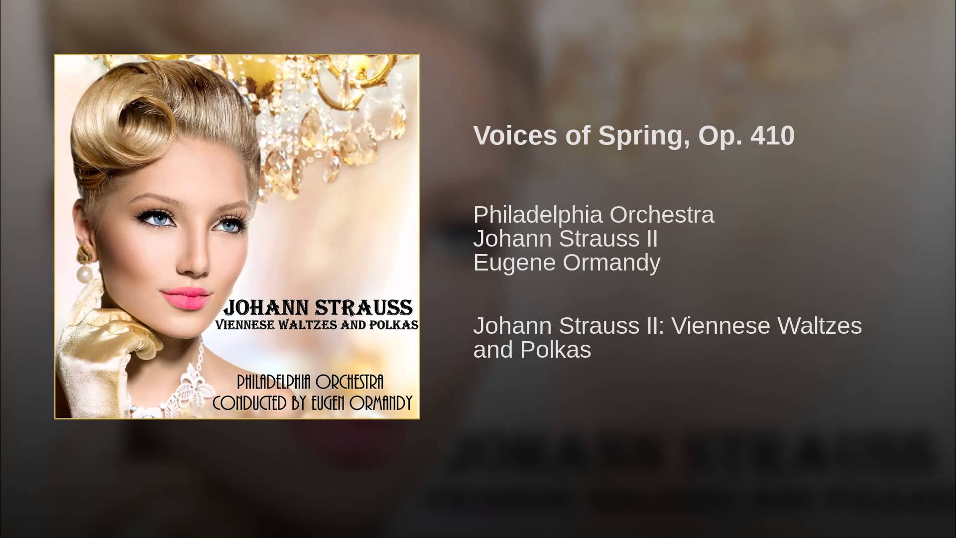 Voices of Spring, Op. 410 (Waltz) - YouTube