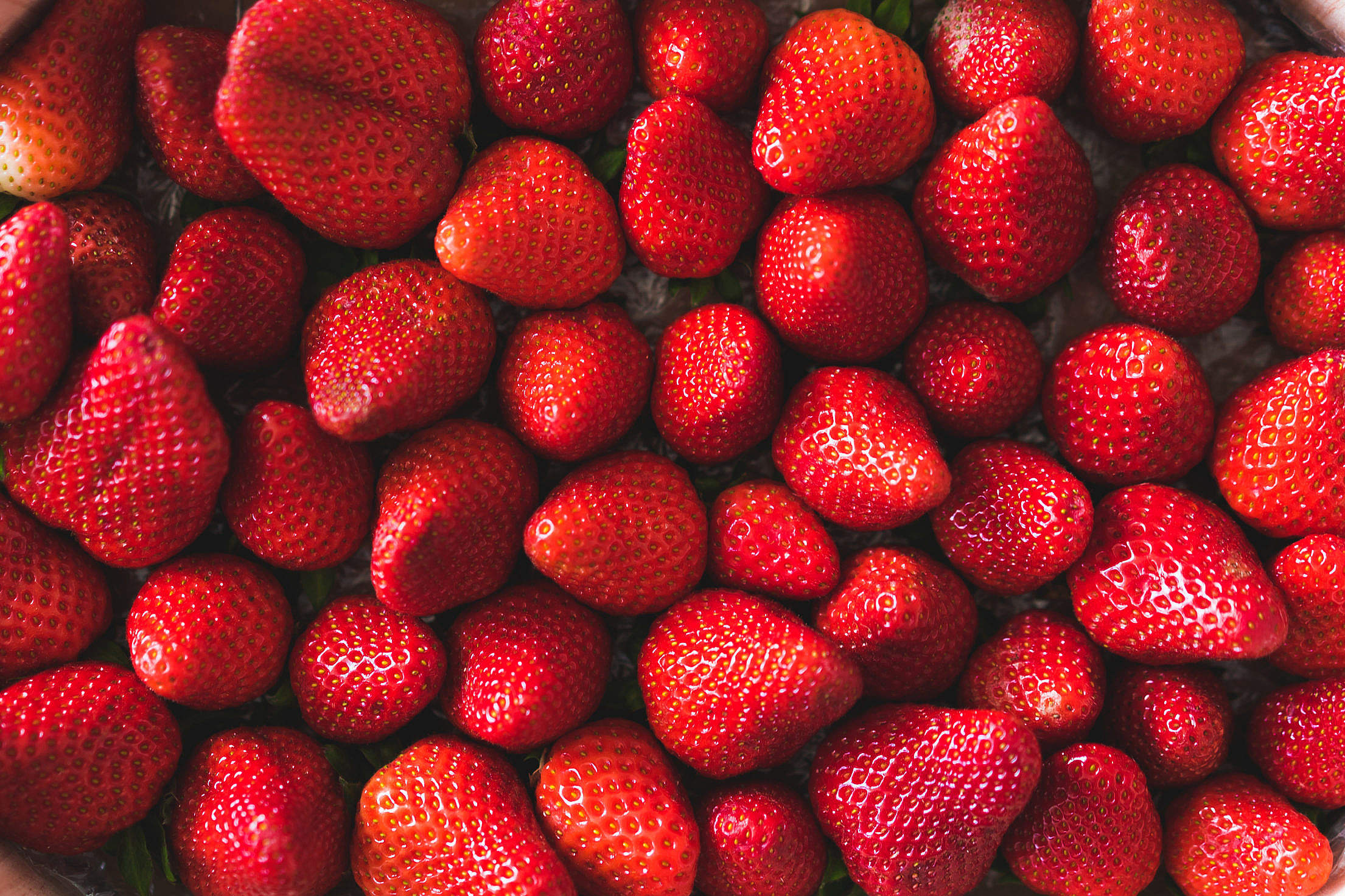 Strawberries Background Free Stock Photo Download | picjumbo