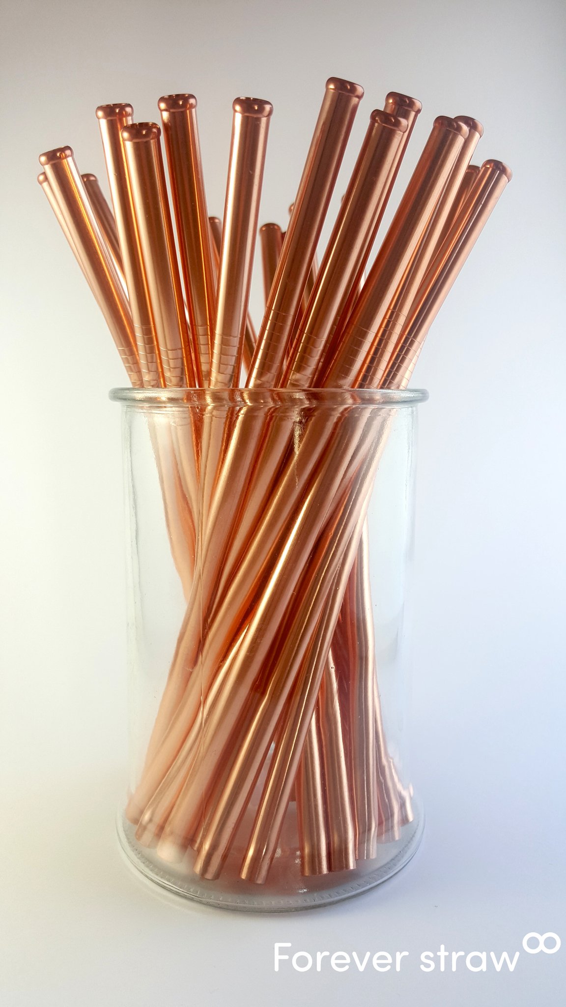 Rose Gold - 'New Classic' Forever Straws - Beautiful, Sustainable ...