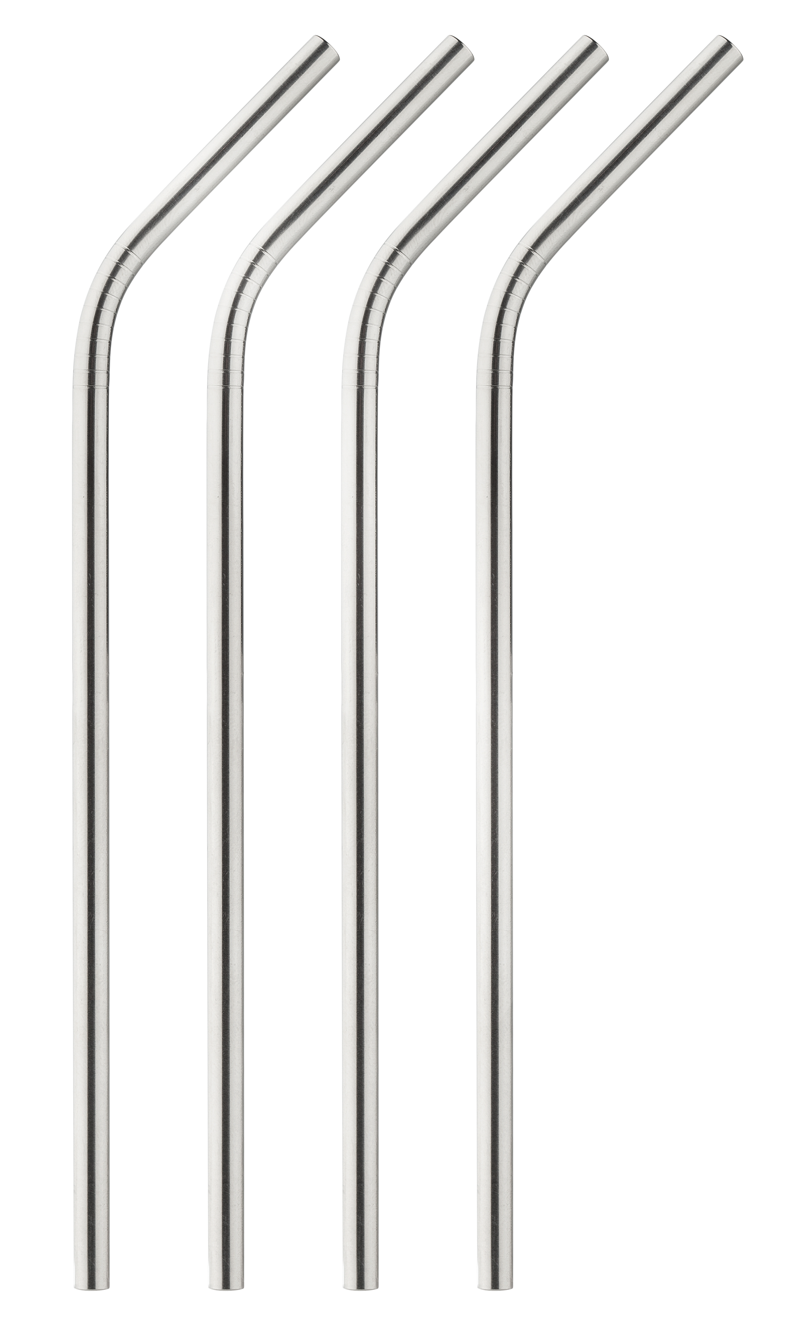 HIC Stainless Steel Reuseable Drinking Straws with Cleaning Brush
