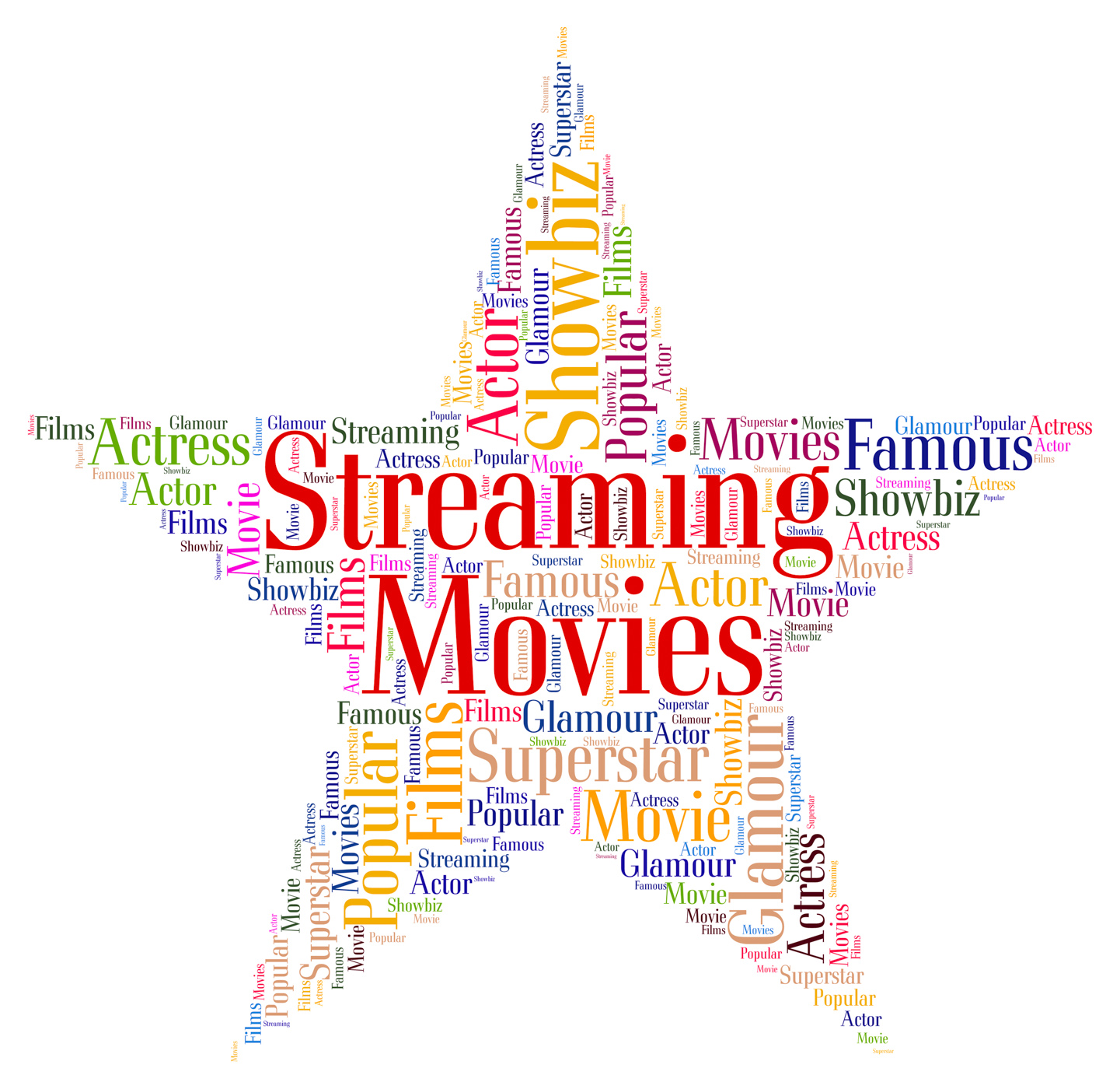 Streaming movies represents picture show and cinema photo