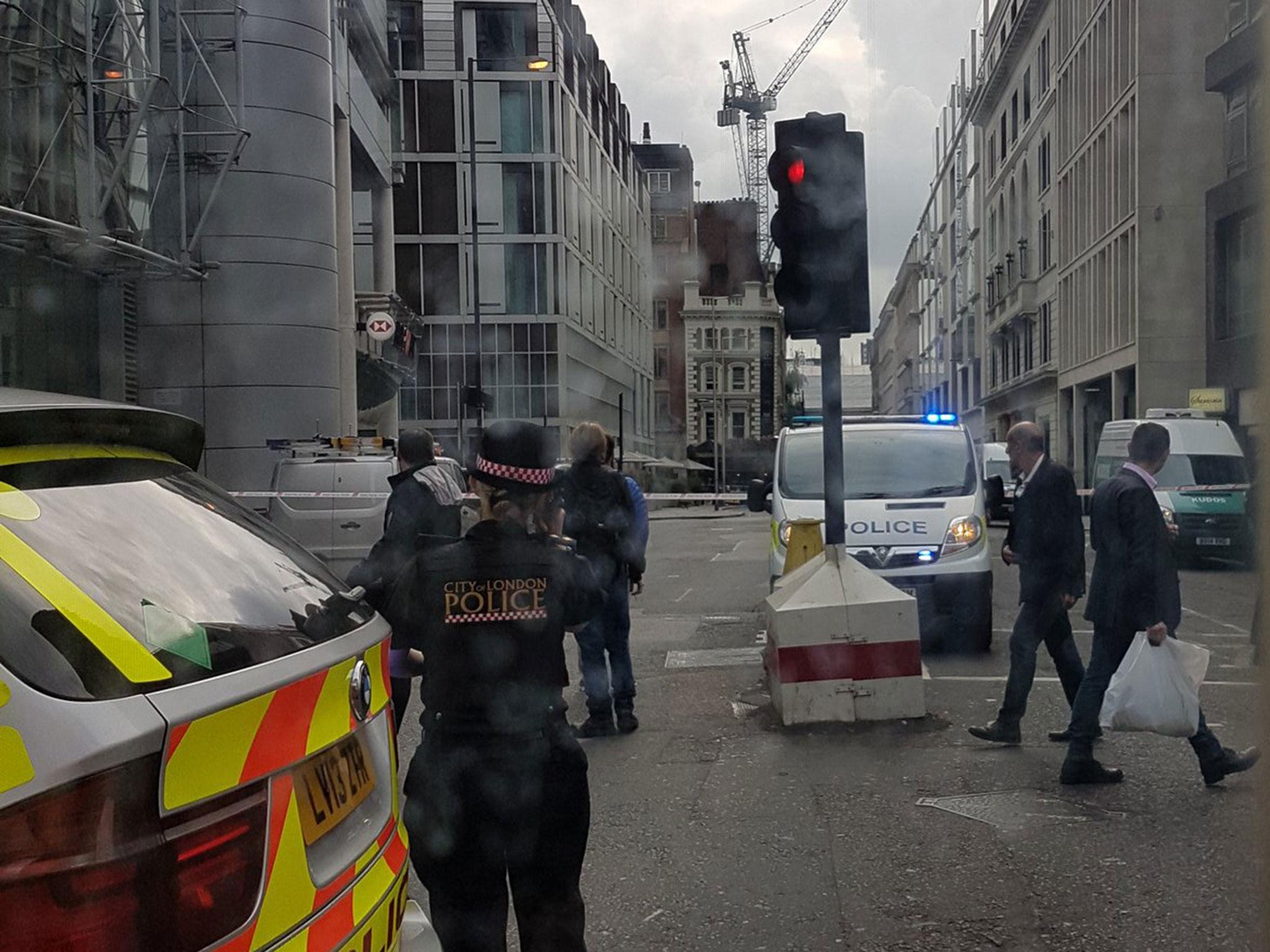 Liverpool Street evacuated: Part of City of London cordoned off by ...