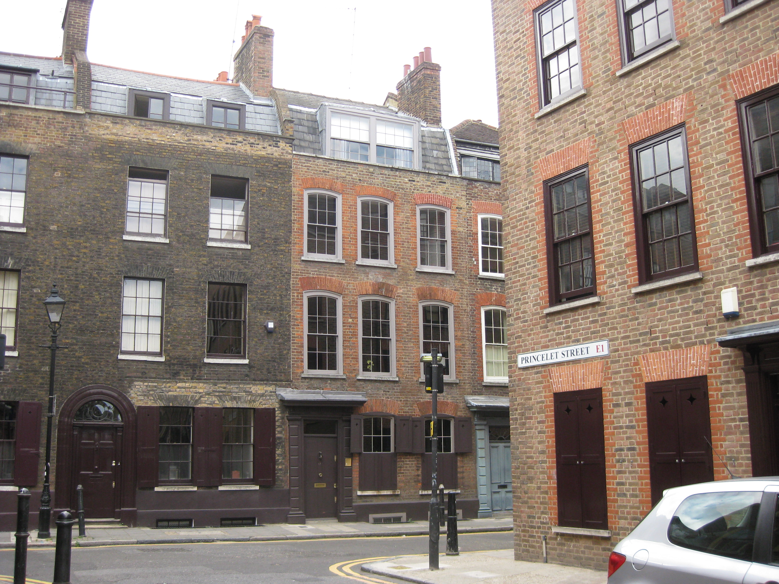 Jewish East End of London - Princelet Street