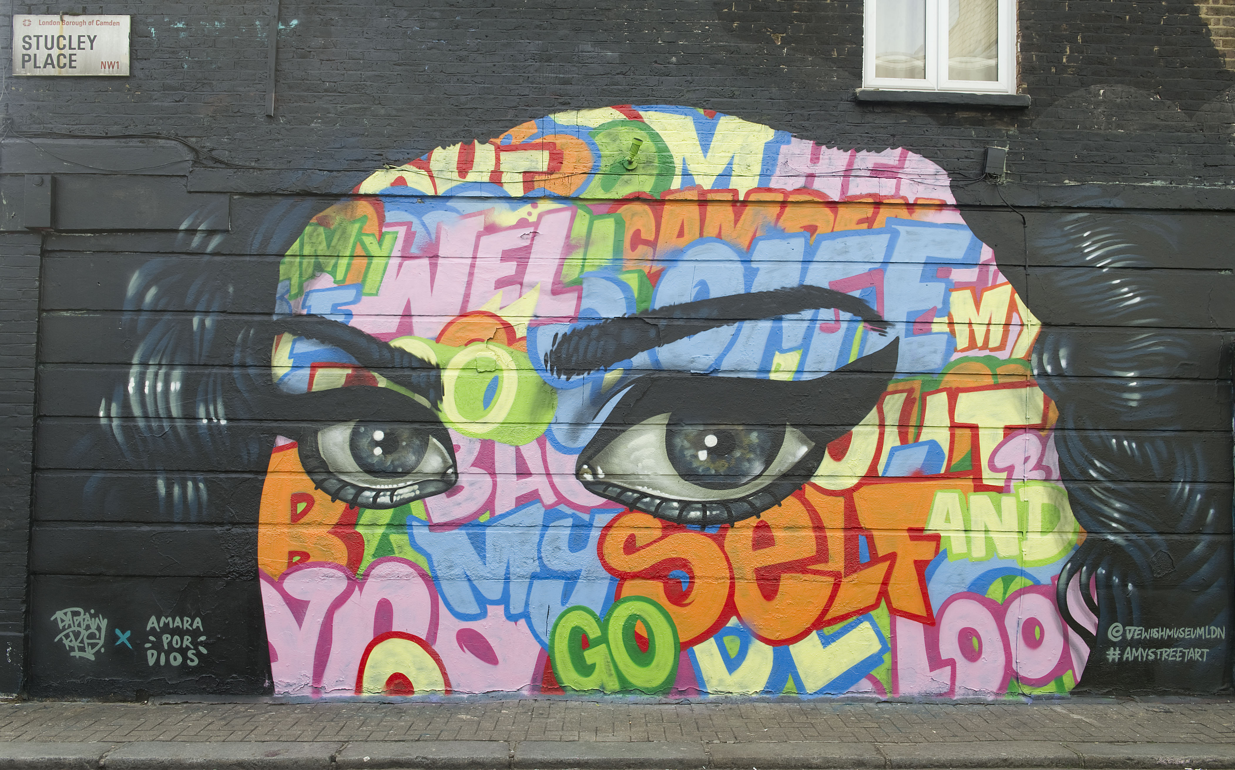 Take a Tour of London in Amy Winehouse Street Art