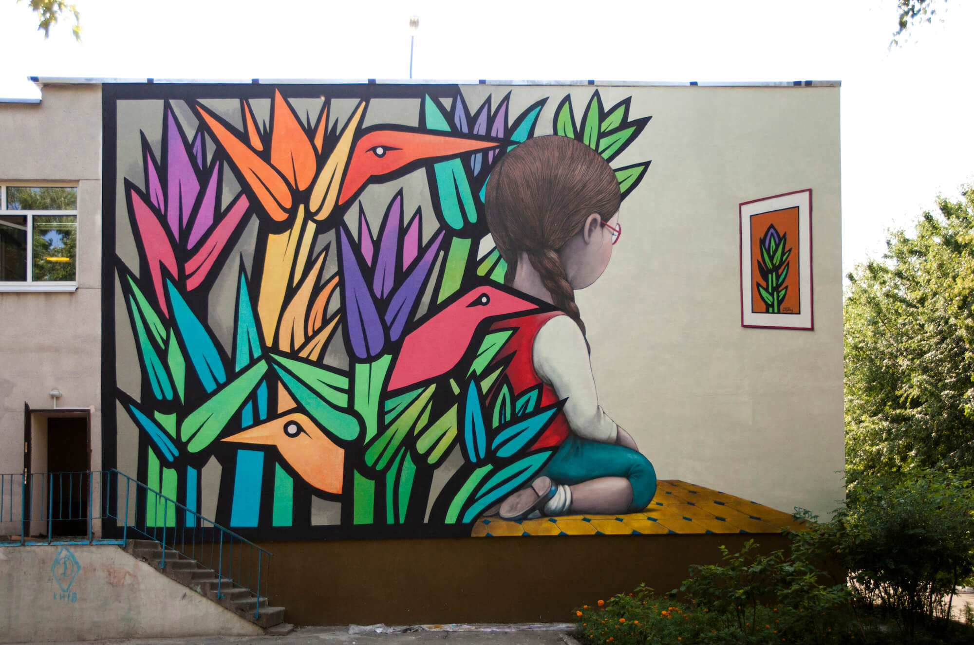 Street Artists Mono Gonzalez and Seth Globepainter go Back to School ...