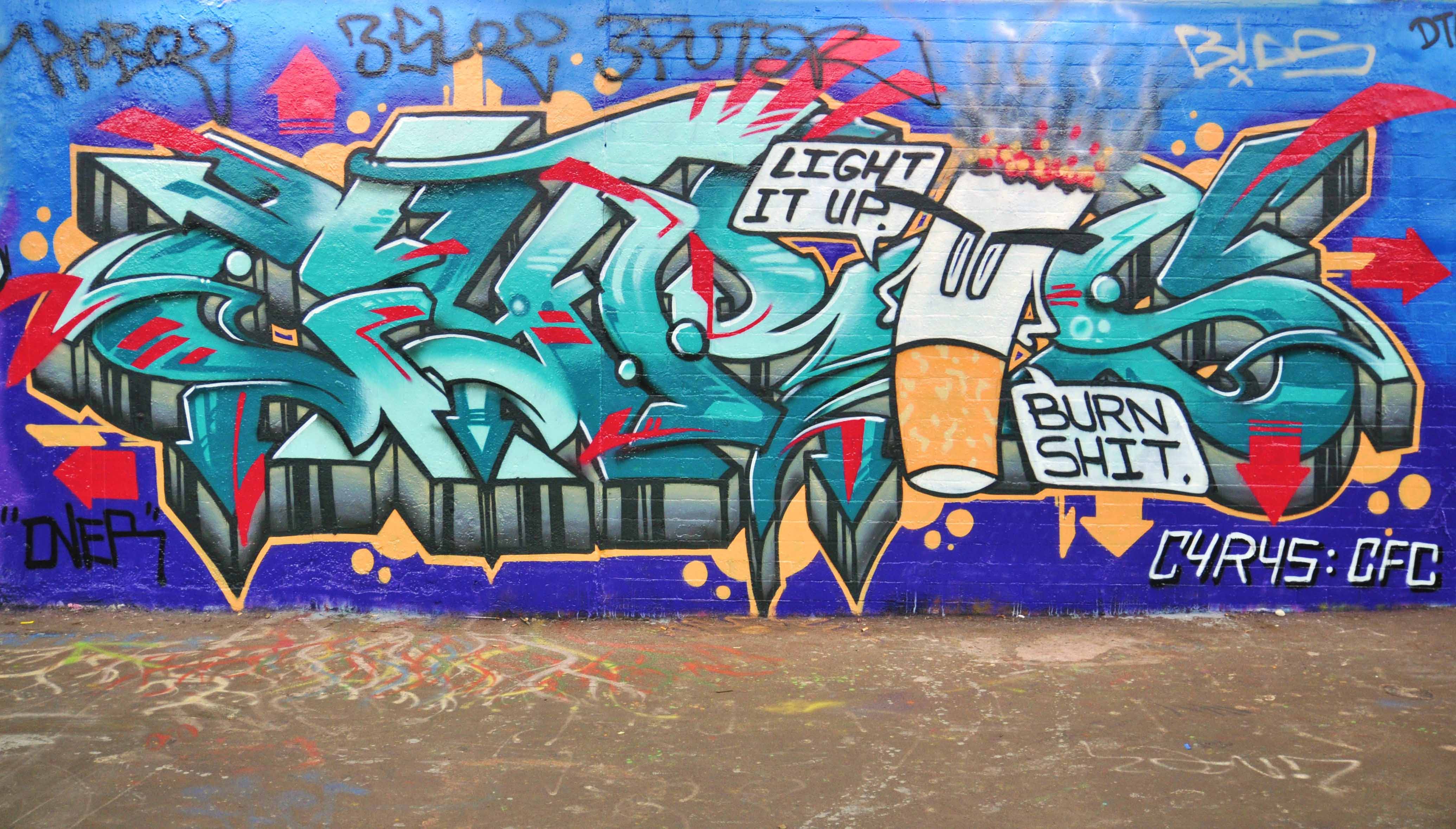 Leake Street Graffiti iDJ Photography | Day in the Lyfe Graffiti ...