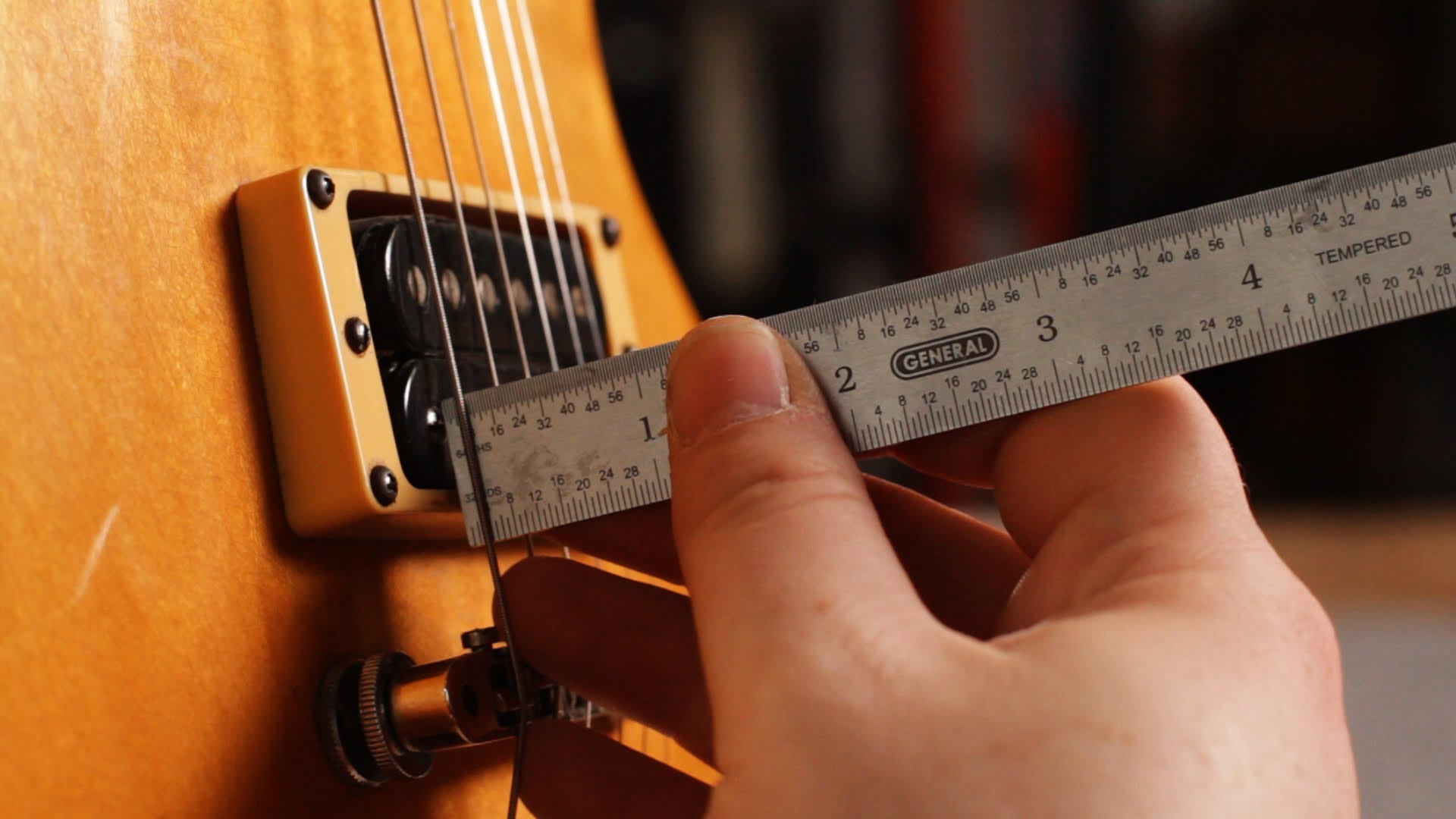 How to Set Pickup Height on a Les Paul | Guitar Setup - YouTube