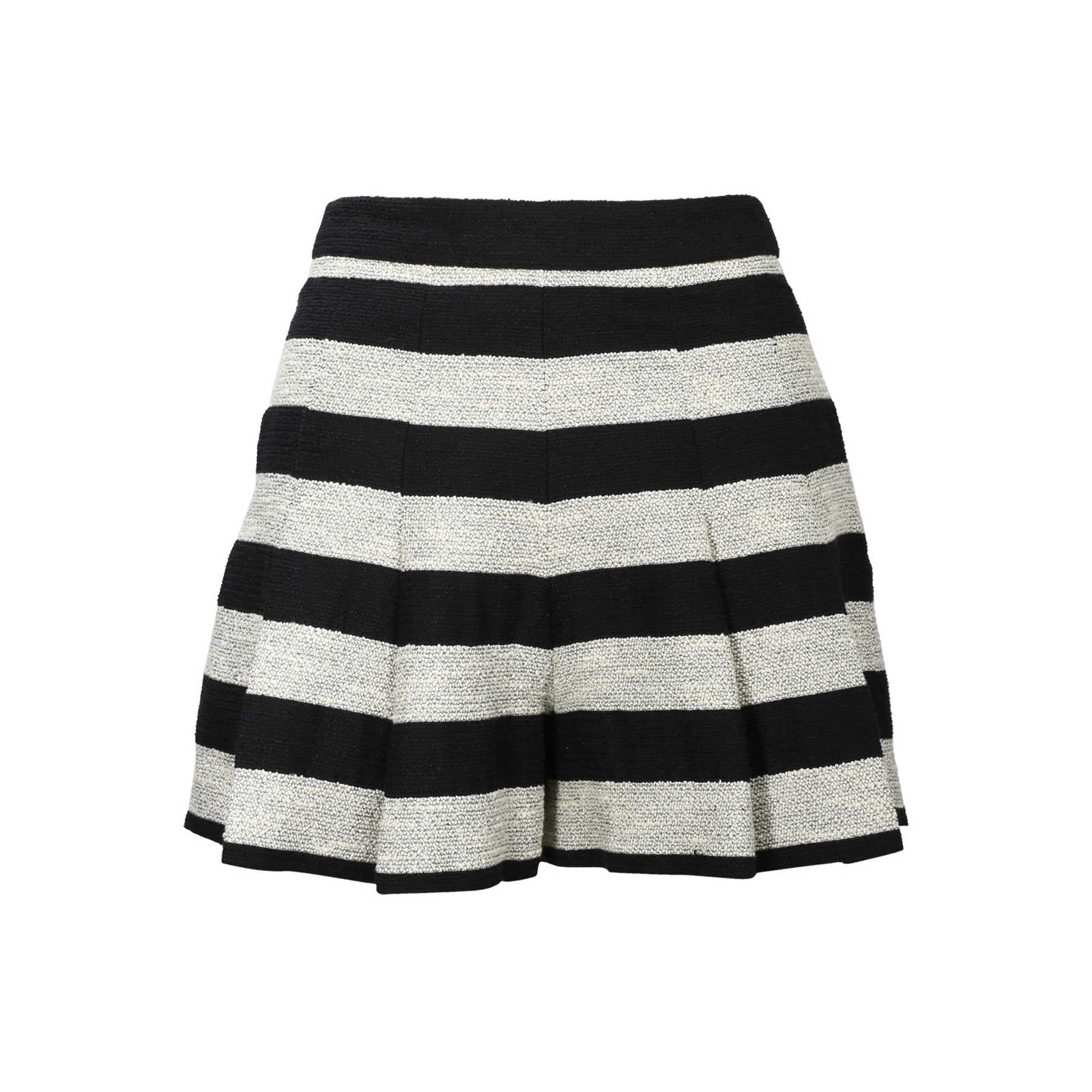 Second Hand Alice Olivia Striped Box Pleat Shorts | THE FIFTH COLLECTION